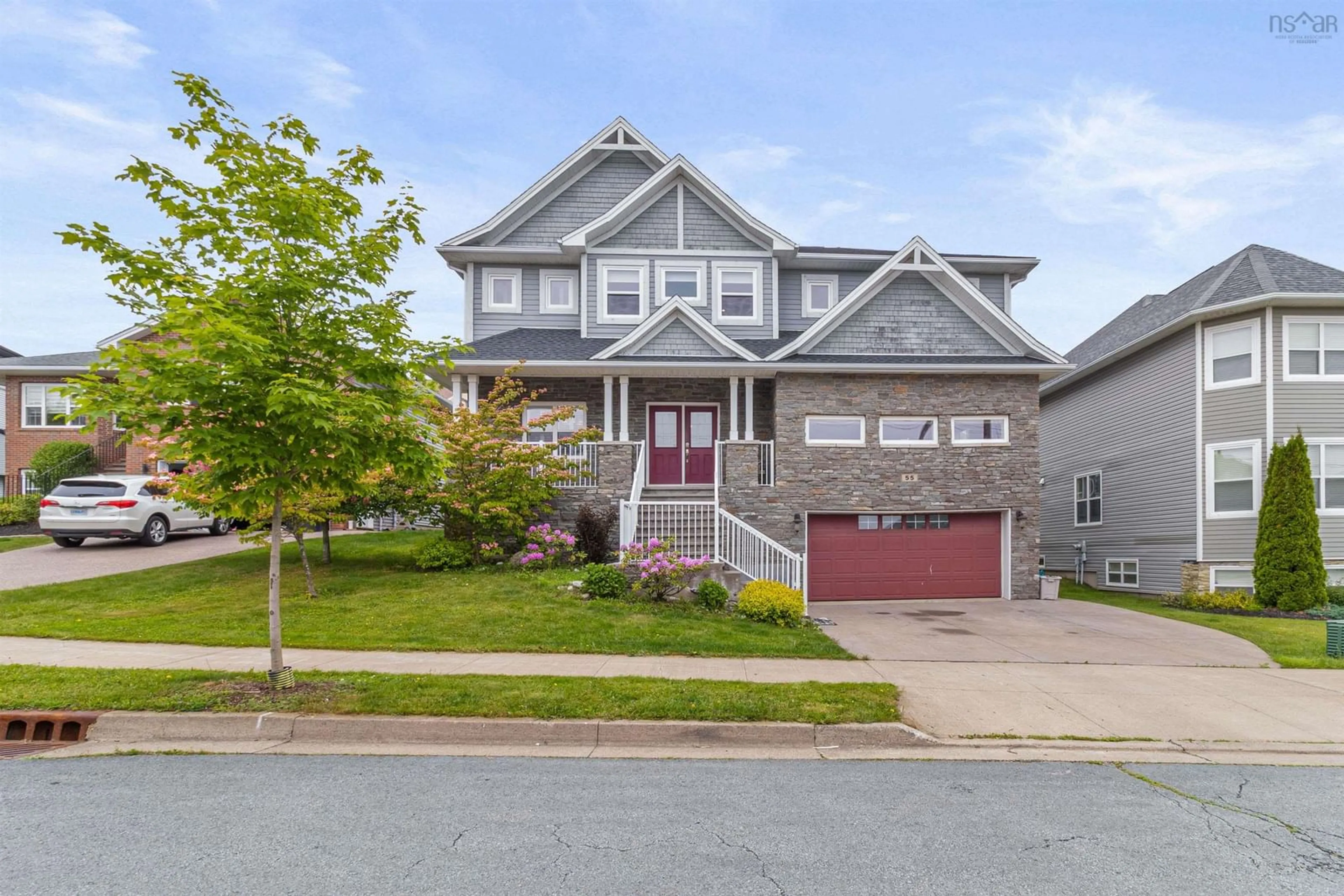 Home with vinyl exterior material, street for 55 Sophia St, Halifax Nova Scotia B3S 0C7