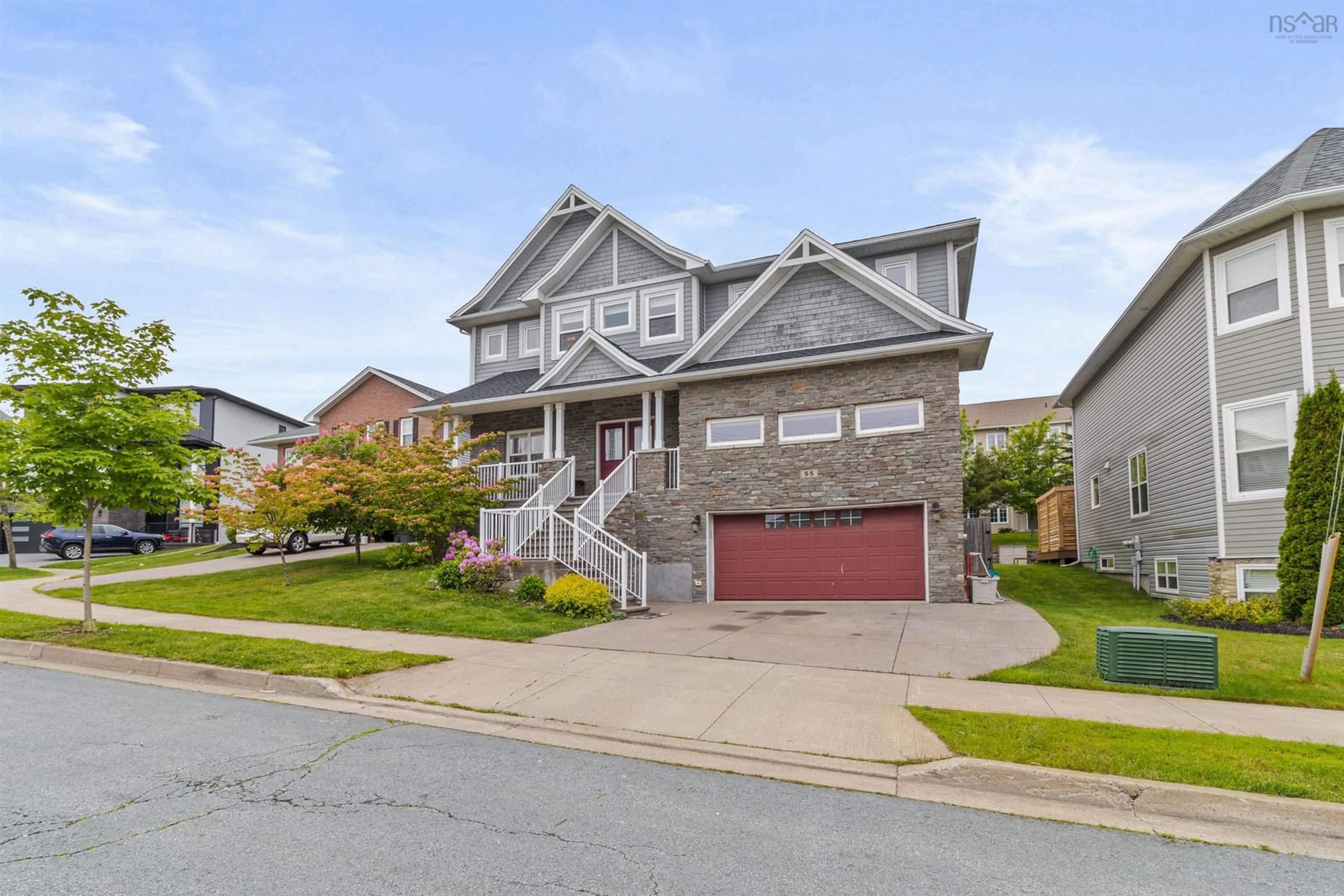 Home with vinyl exterior material, street for 55 Sophia St, Halifax Nova Scotia B3S 0C7