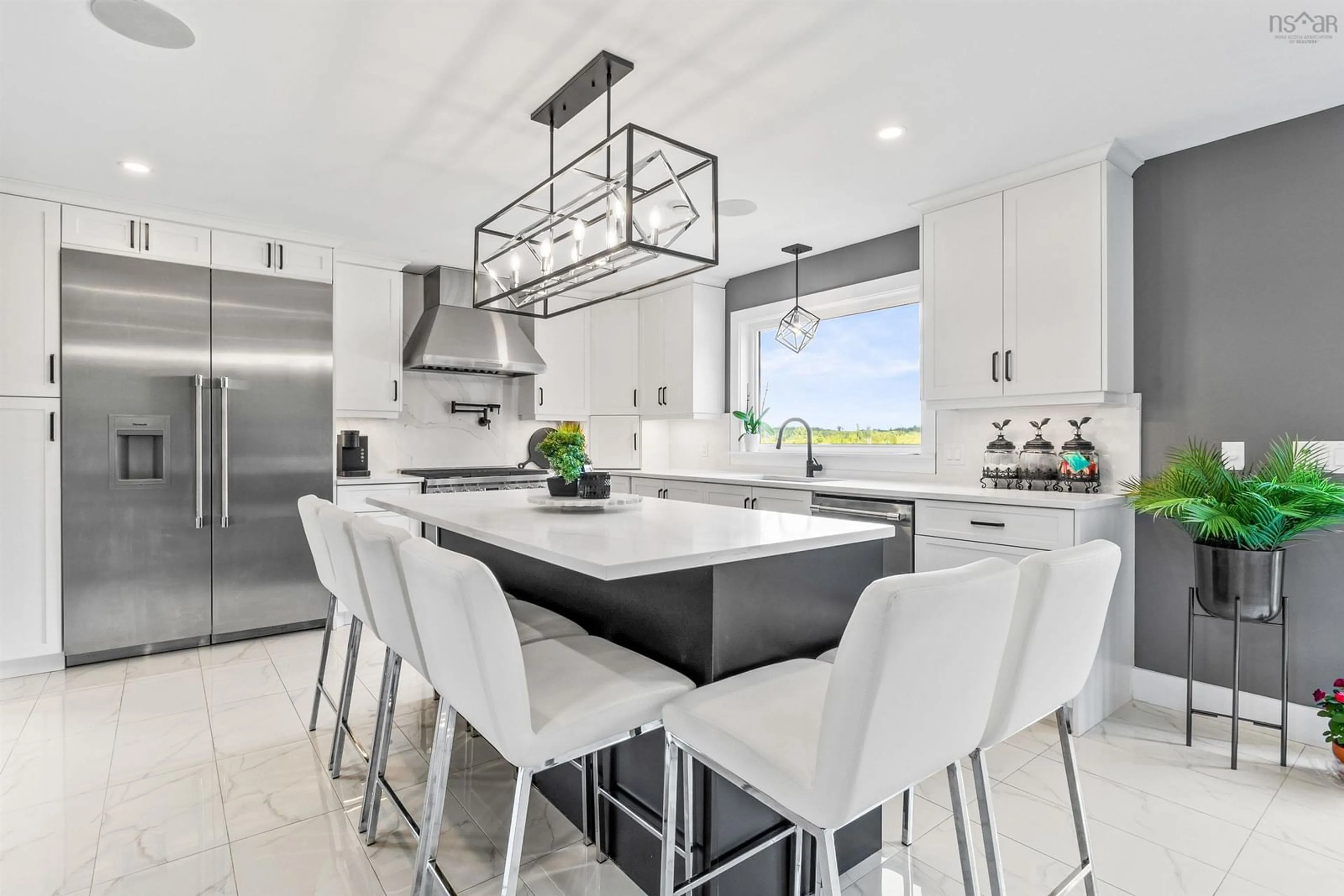 Contemporary kitchen, ceramic/tile floor for 382 Galloway Dr, Beaver Bank Nova Scotia B4G 0C5