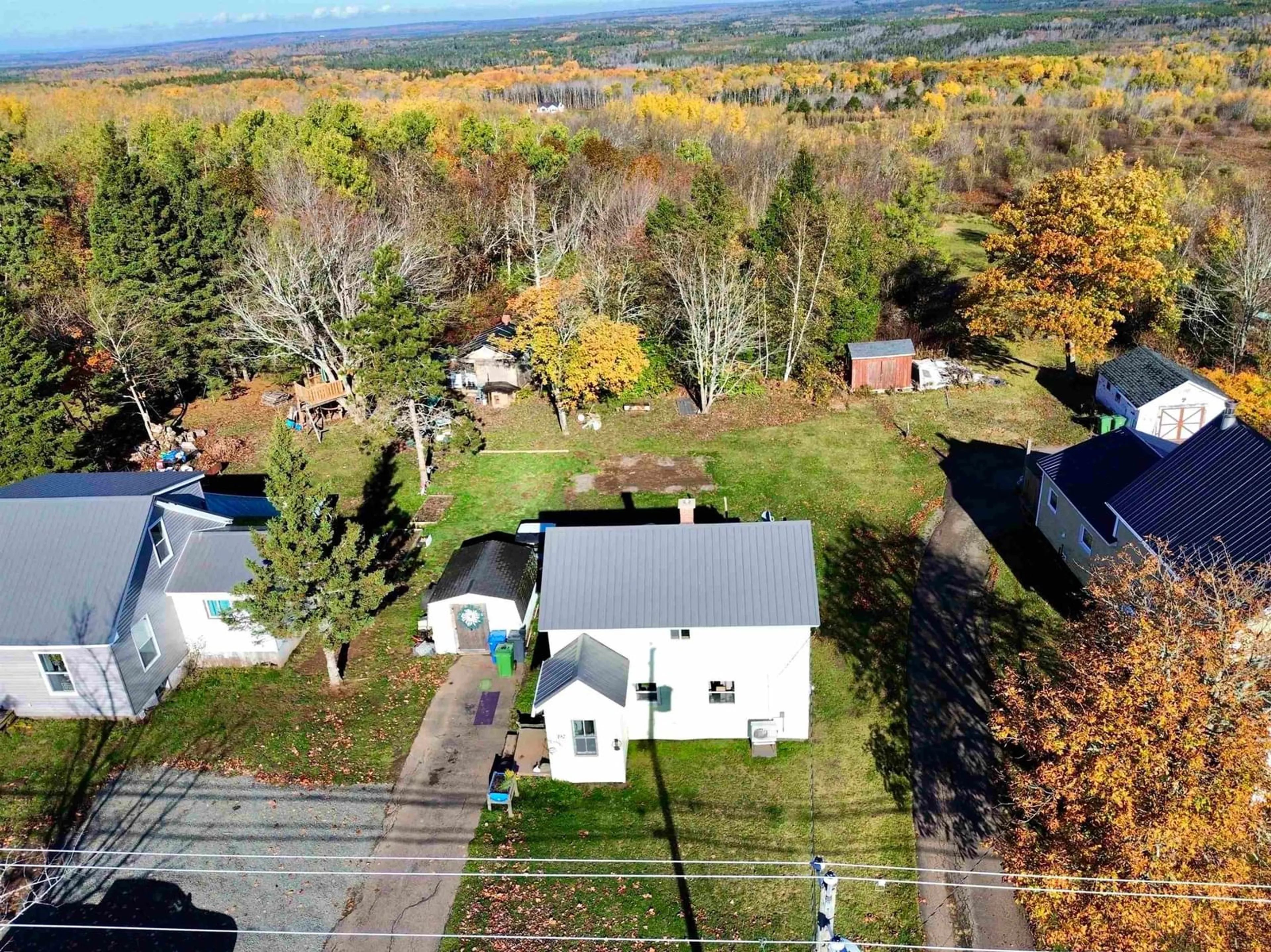 A pic from outside/outdoor area/front of a property/back of a property/a pic from drone, mountain view for 192 Main St, Springhill Nova Scotia B0M 1X0