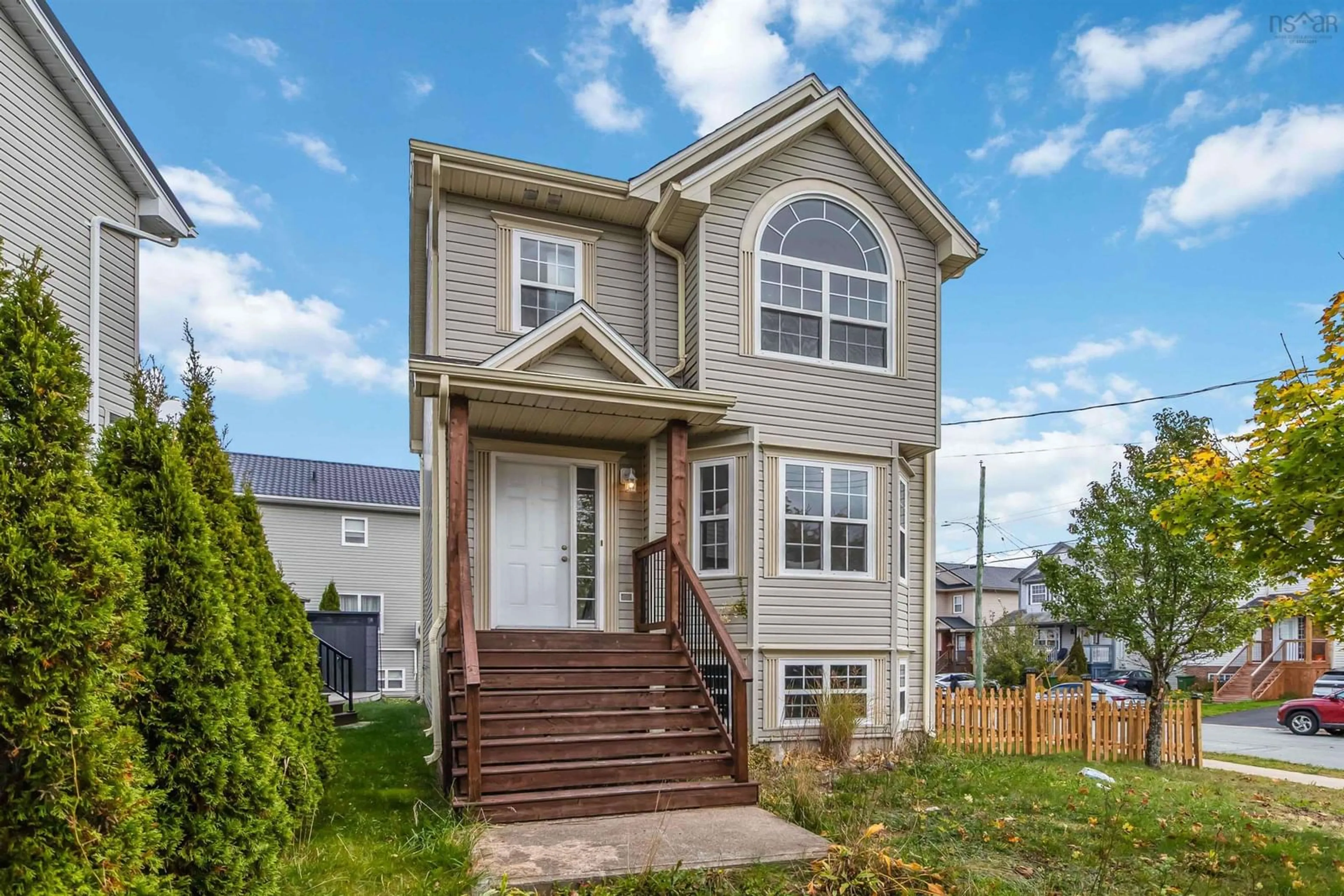 Home with vinyl exterior material, street for 260 Sheppards Run, Beechville Nova Scotia B3T 2G7