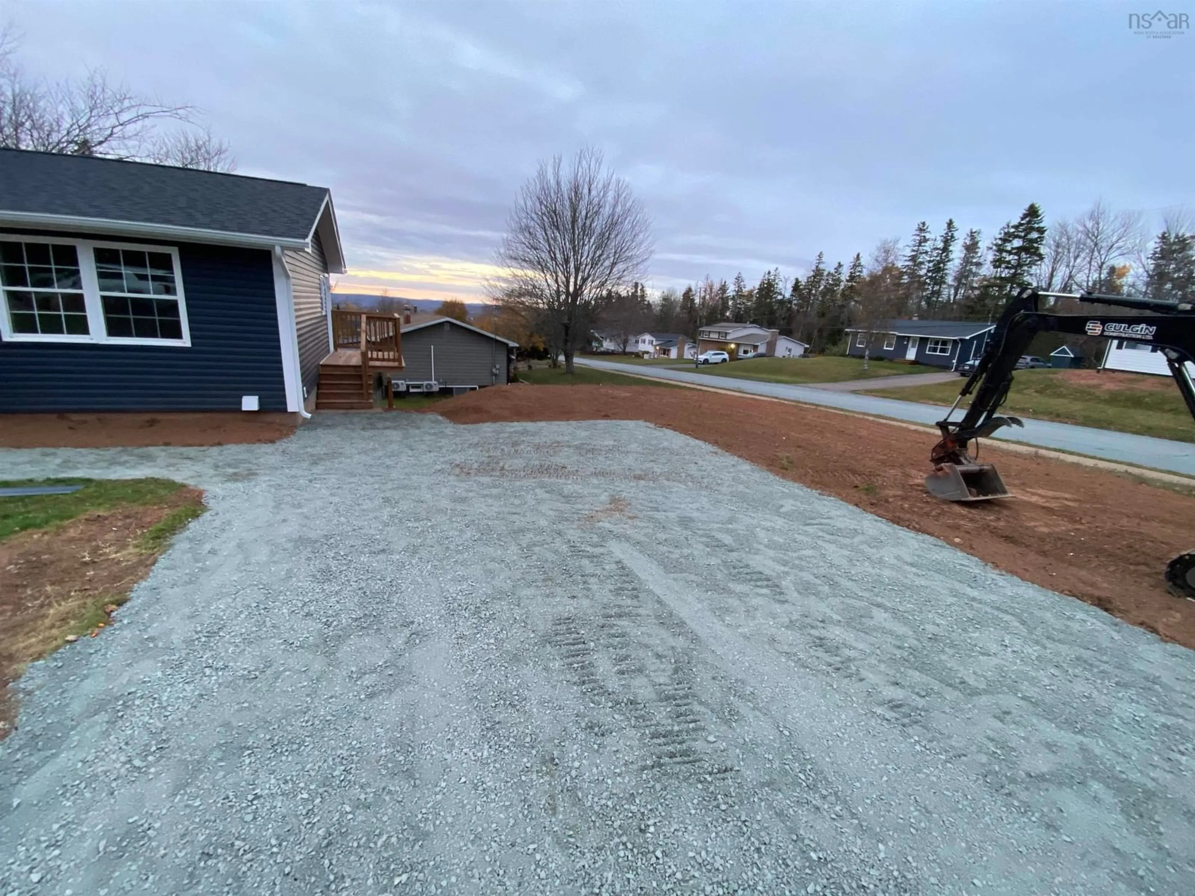 A pic from outside/outdoor area/front of a property/back of a property/a pic from drone, street for 24 Montery Dr, Salmon River Nova Scotia B2N 5S4