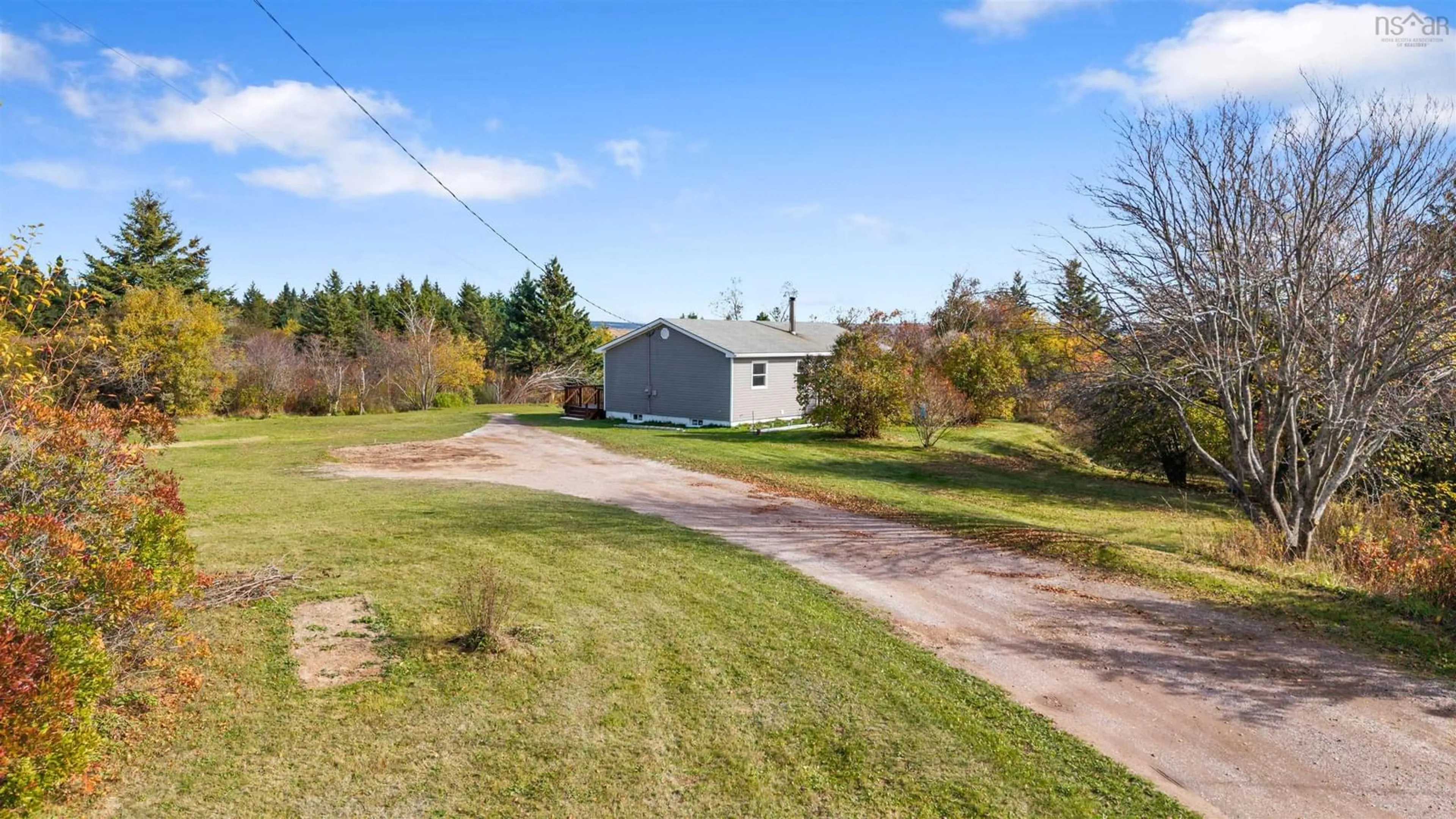 A pic from outside/outdoor area/front of a property/back of a property/a pic from drone, water/lake/river/ocean view for 29 Delorey Rd, Antigonish County Nova Scotia B0H 1W0