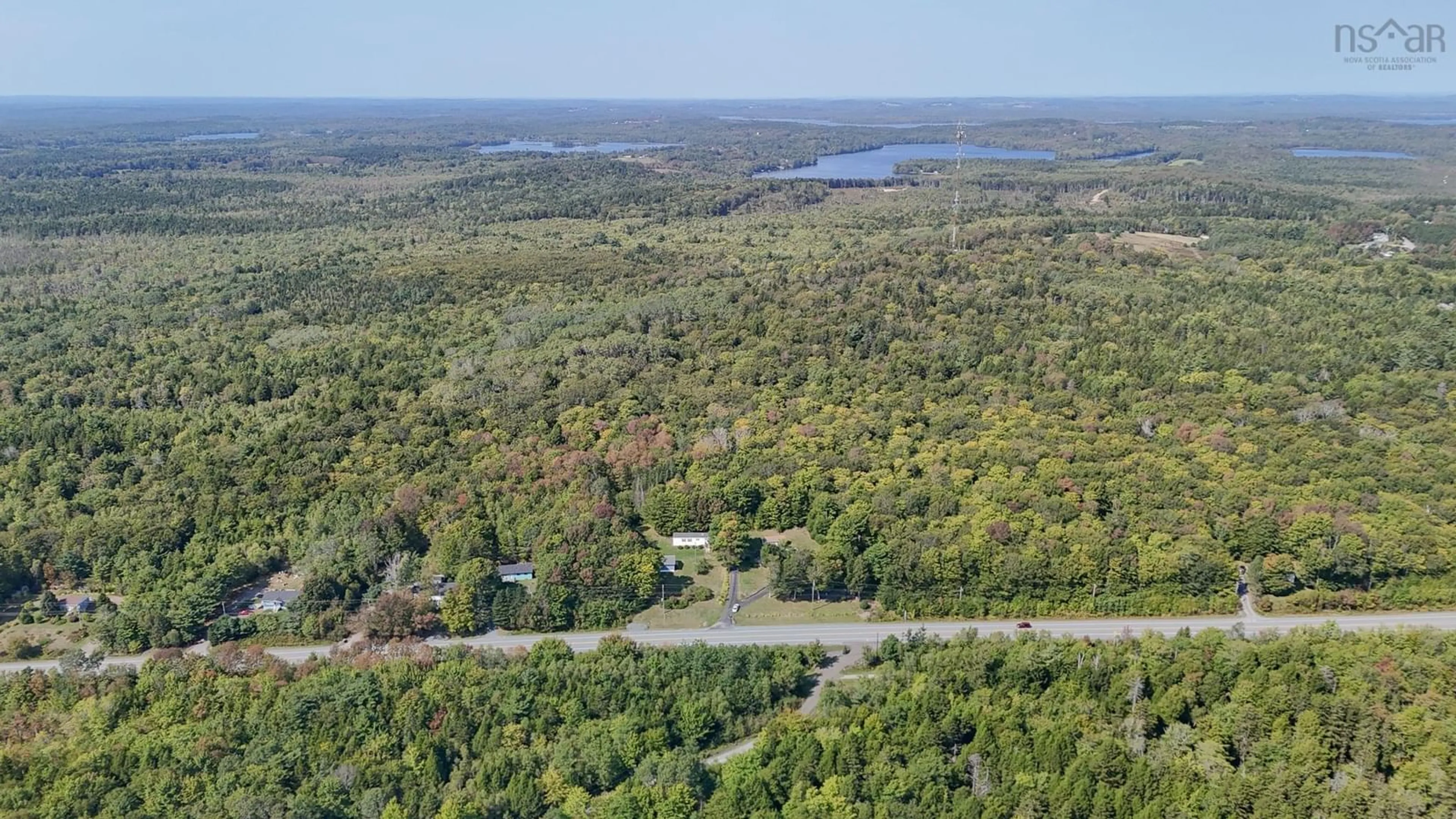 A pic from outside/outdoor area/front of a property/back of a property/a pic from drone, forest/trees view for 17600 & 17604 Highway 103, Italy Cross Nova Scotia B4V 0L1