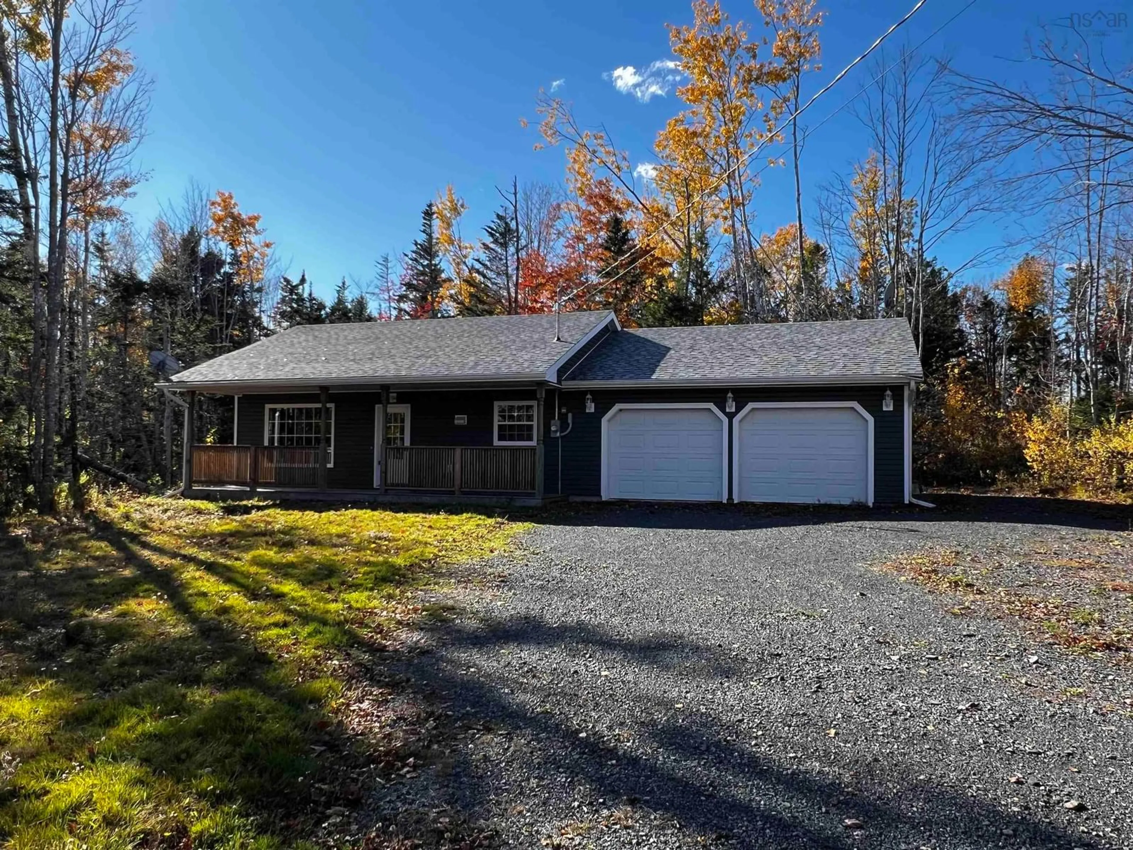 A pic from outside/outdoor area/front of a property/back of a property/a pic from drone, street for 873 Loch Broom Loop Rd, Loch Broom Nova Scotia B0K 2A0