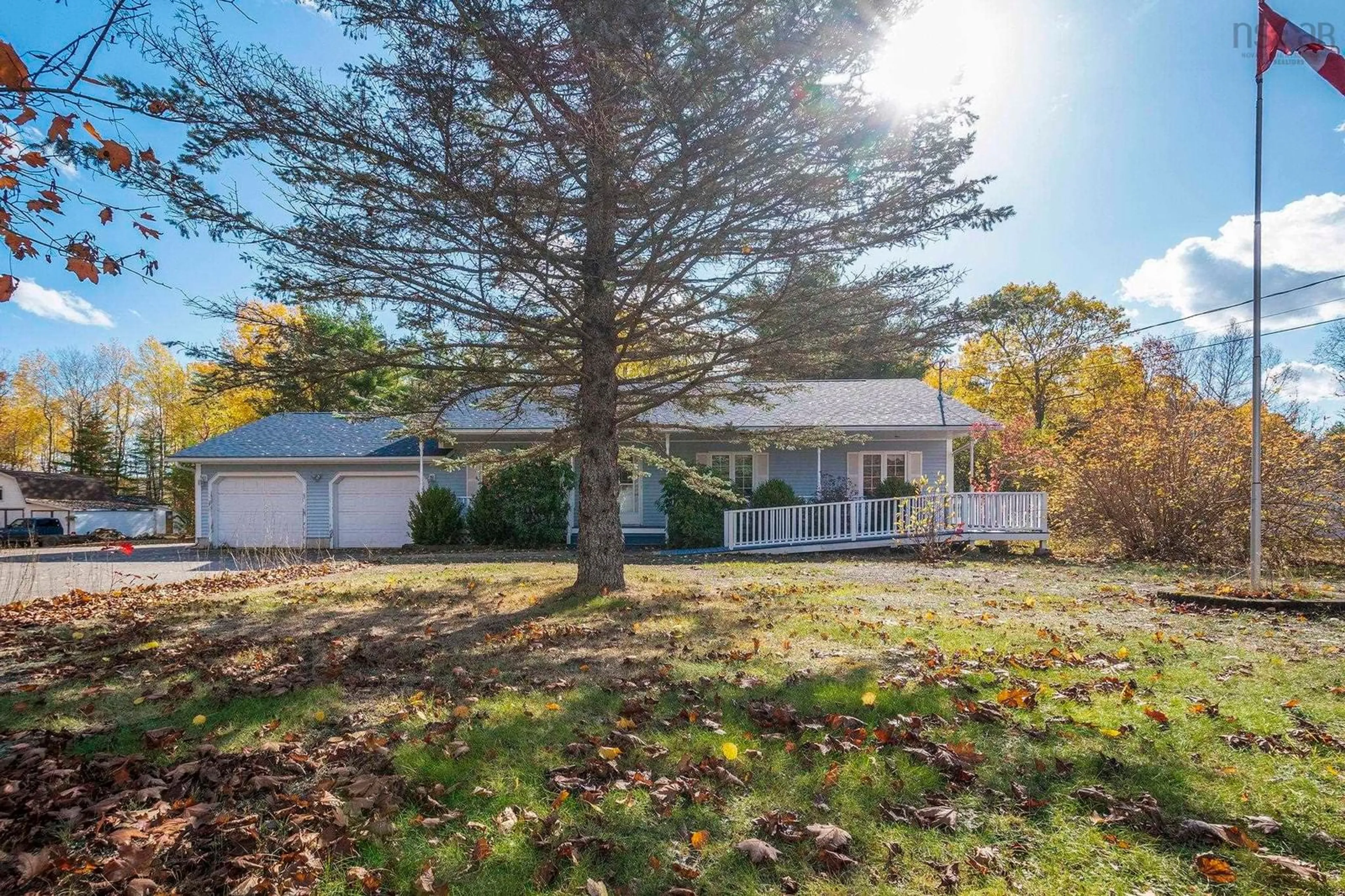 A pic from outside/outdoor area/front of a property/back of a property/a pic from drone, unknown for 92 Hall Rd, South Greenwood Nova Scotia B0P 1R0