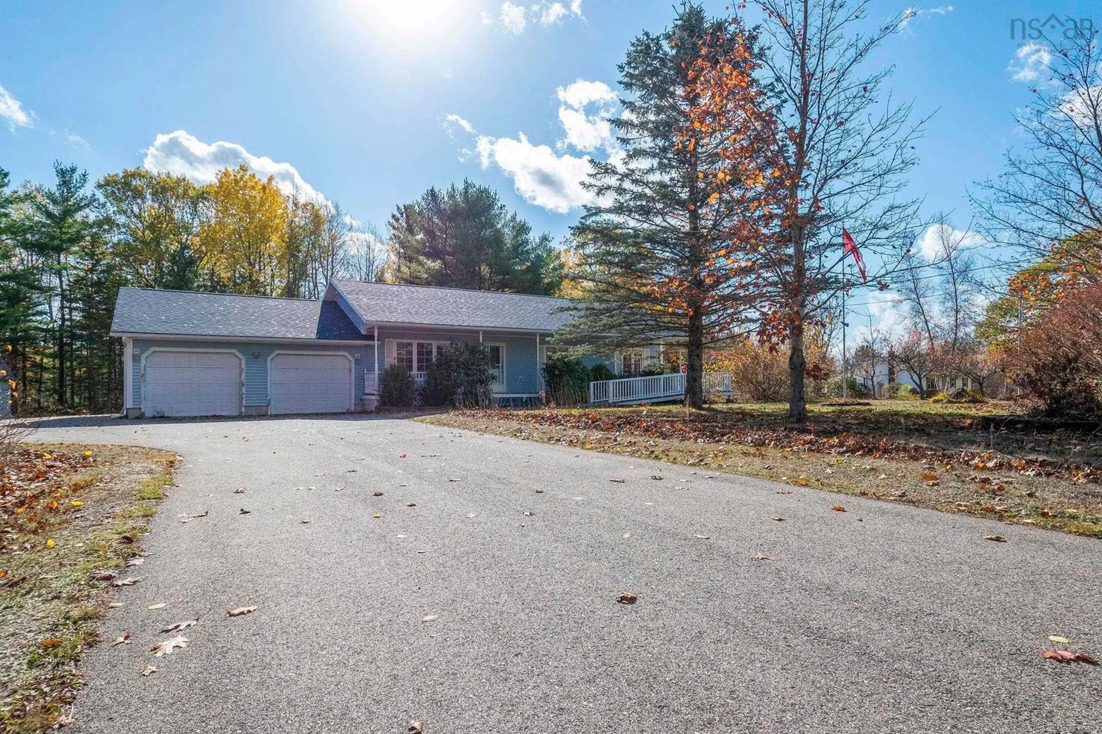 A pic from outside/outdoor area/front of a property/back of a property/a pic from drone, street for 92 Hall Rd, South Greenwood Nova Scotia B0P 1R0