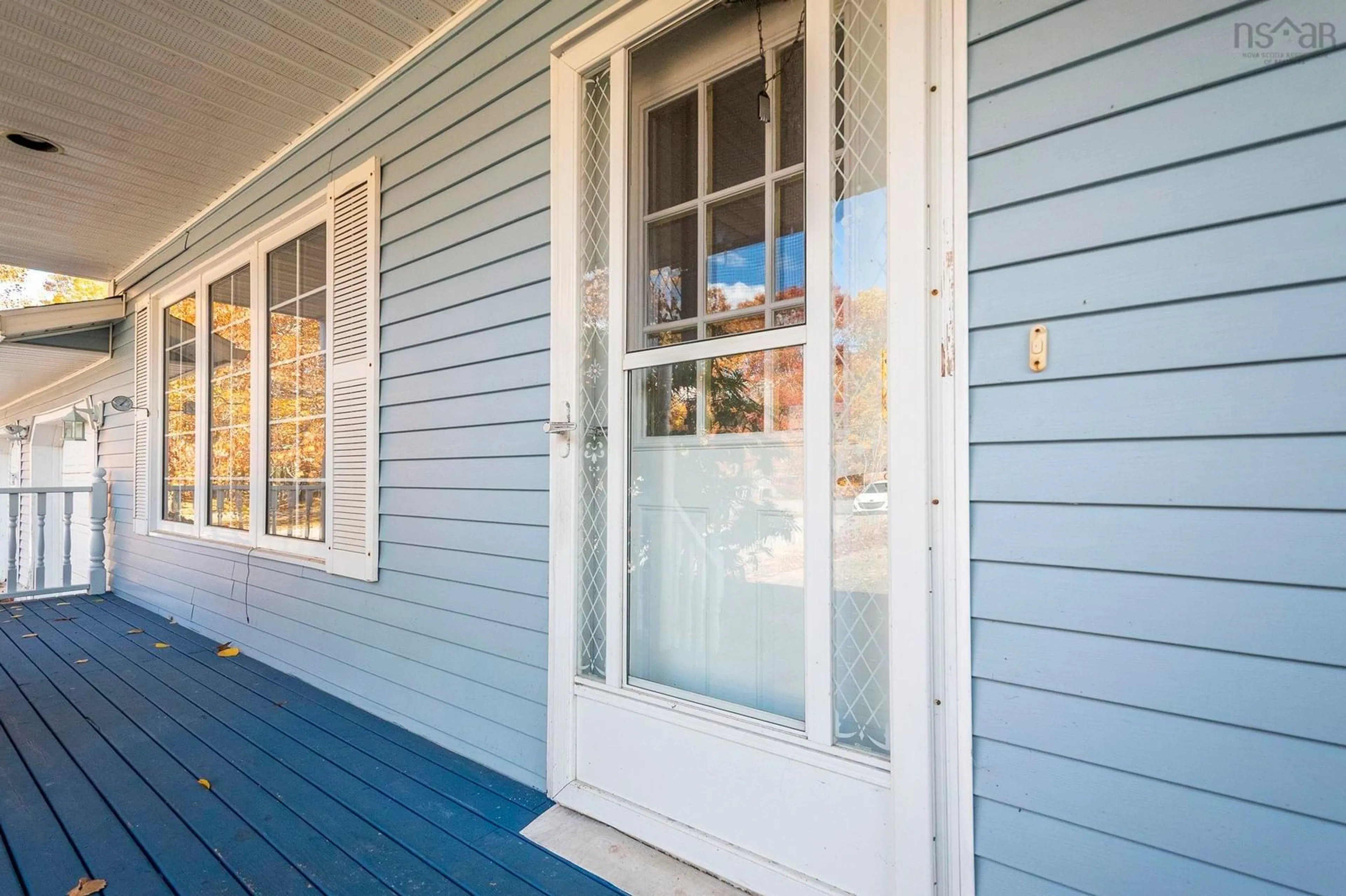 Home with vinyl exterior material, street for 92 Hall Rd, South Greenwood Nova Scotia B0P 1R0