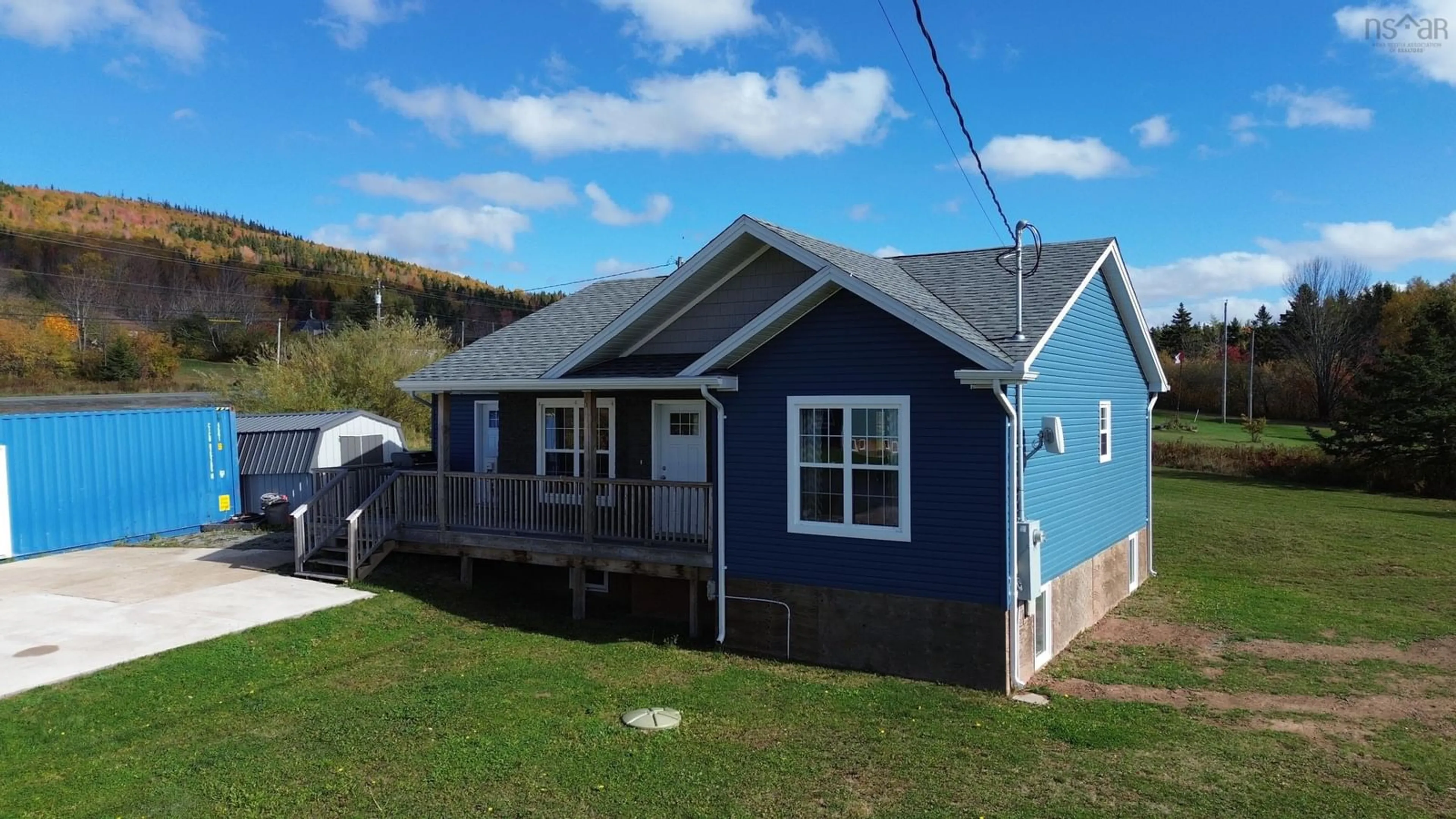 Home with vinyl exterior material, unknown for 11 Brynlees Lane, Mabou Nova Scotia B0E 1X0
