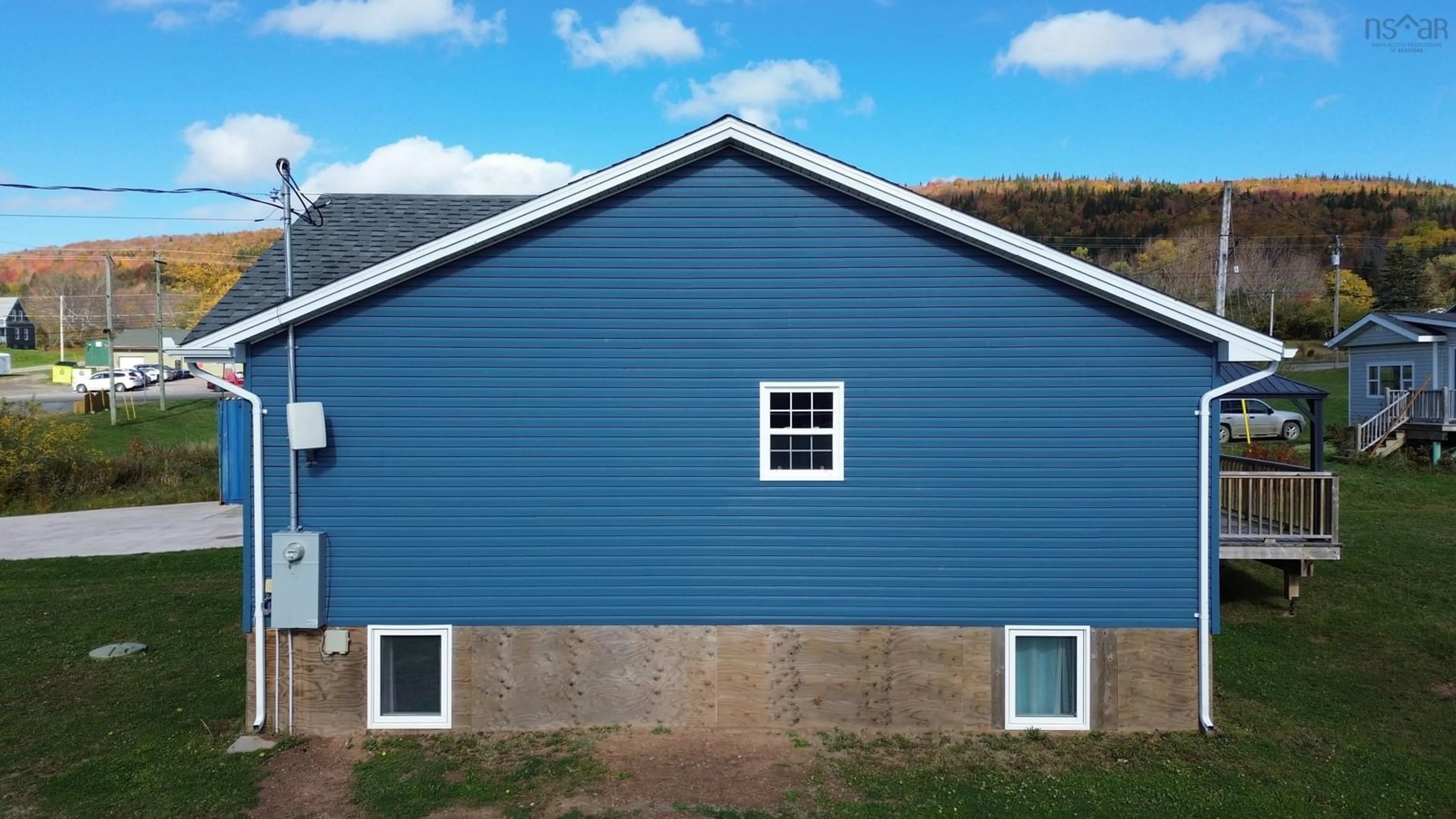 Home with vinyl exterior material, building for 11 Brynlees Lane, Mabou Nova Scotia B0E 1X0