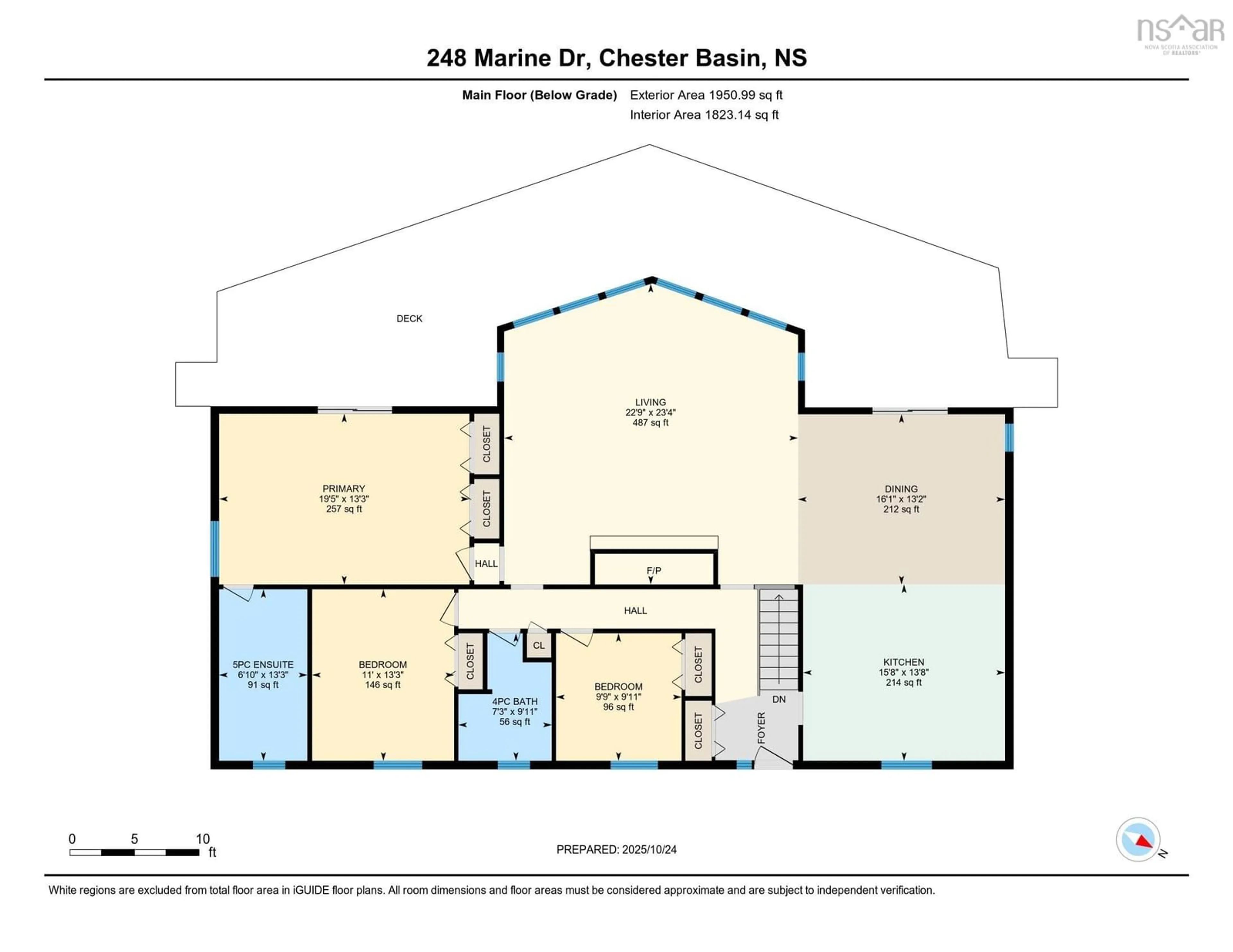 Floor plan for 248 Marine Dr, Chester Basin Nova Scotia B0J 1K0