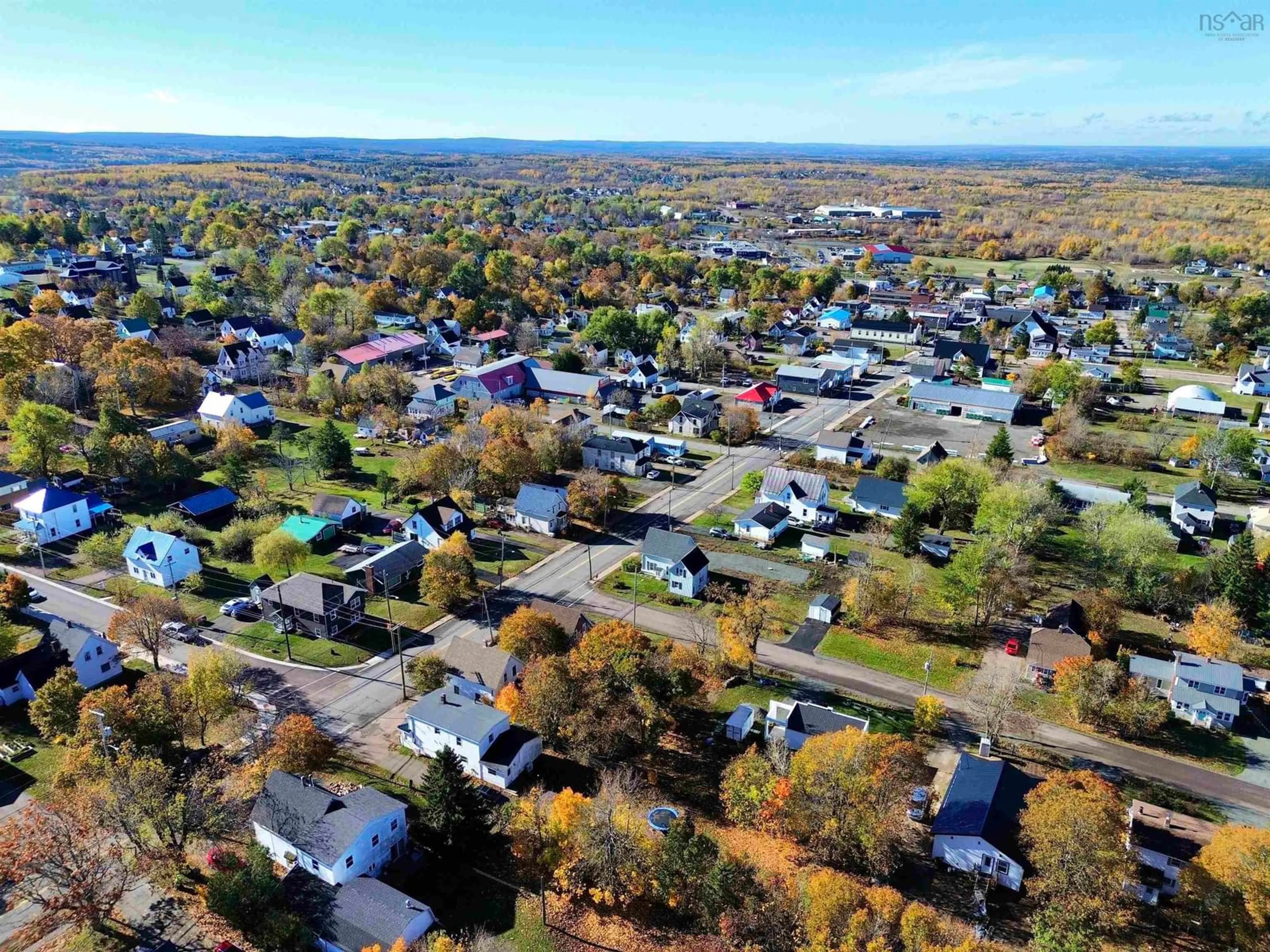A pic from outside/outdoor area/front of a property/back of a property/a pic from drone, street for 128 Main St, Springhill Nova Scotia B0M 1X0