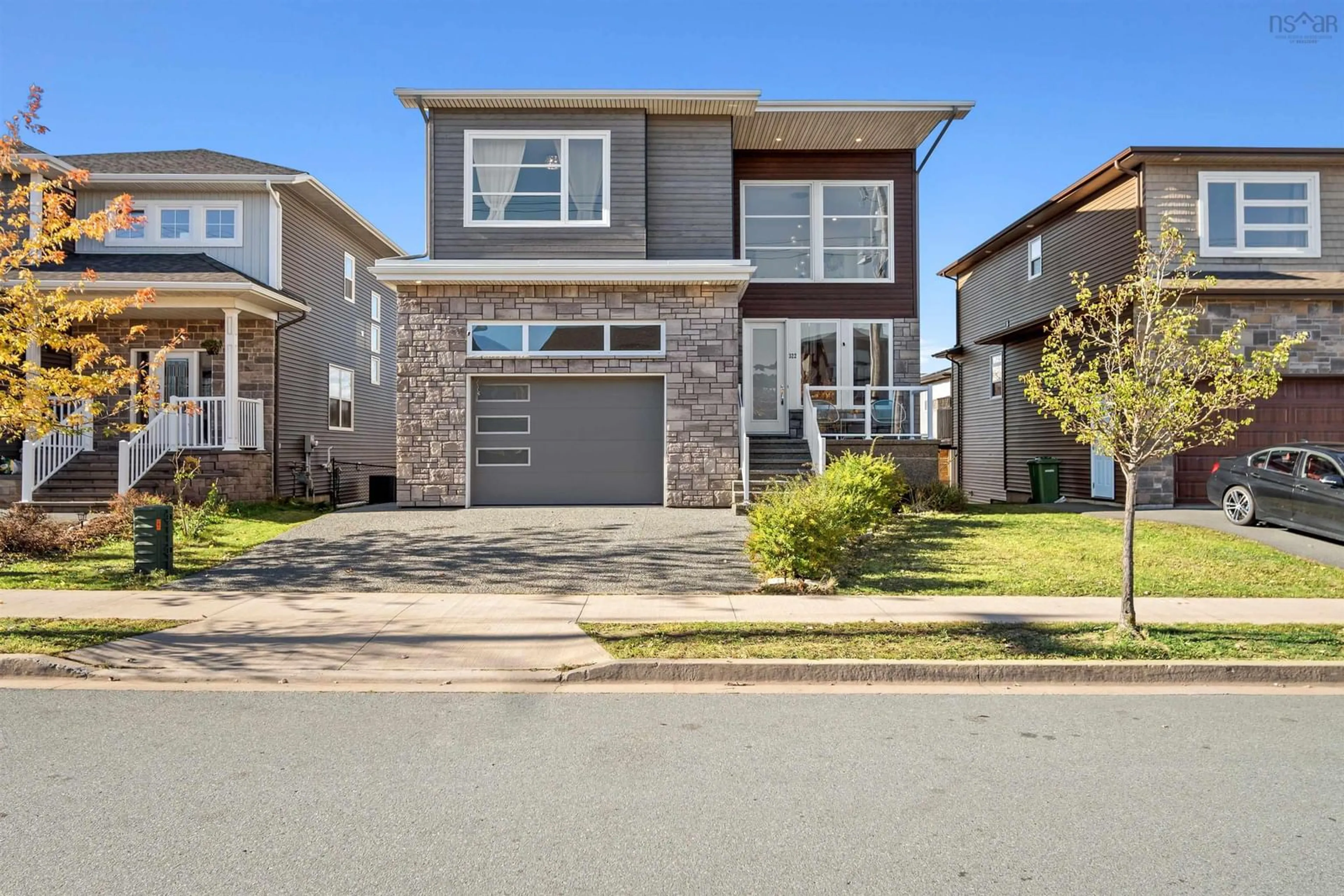 Home with brick exterior material, street for 322 Transom Dr, Halifax Nova Scotia B3M 0K9