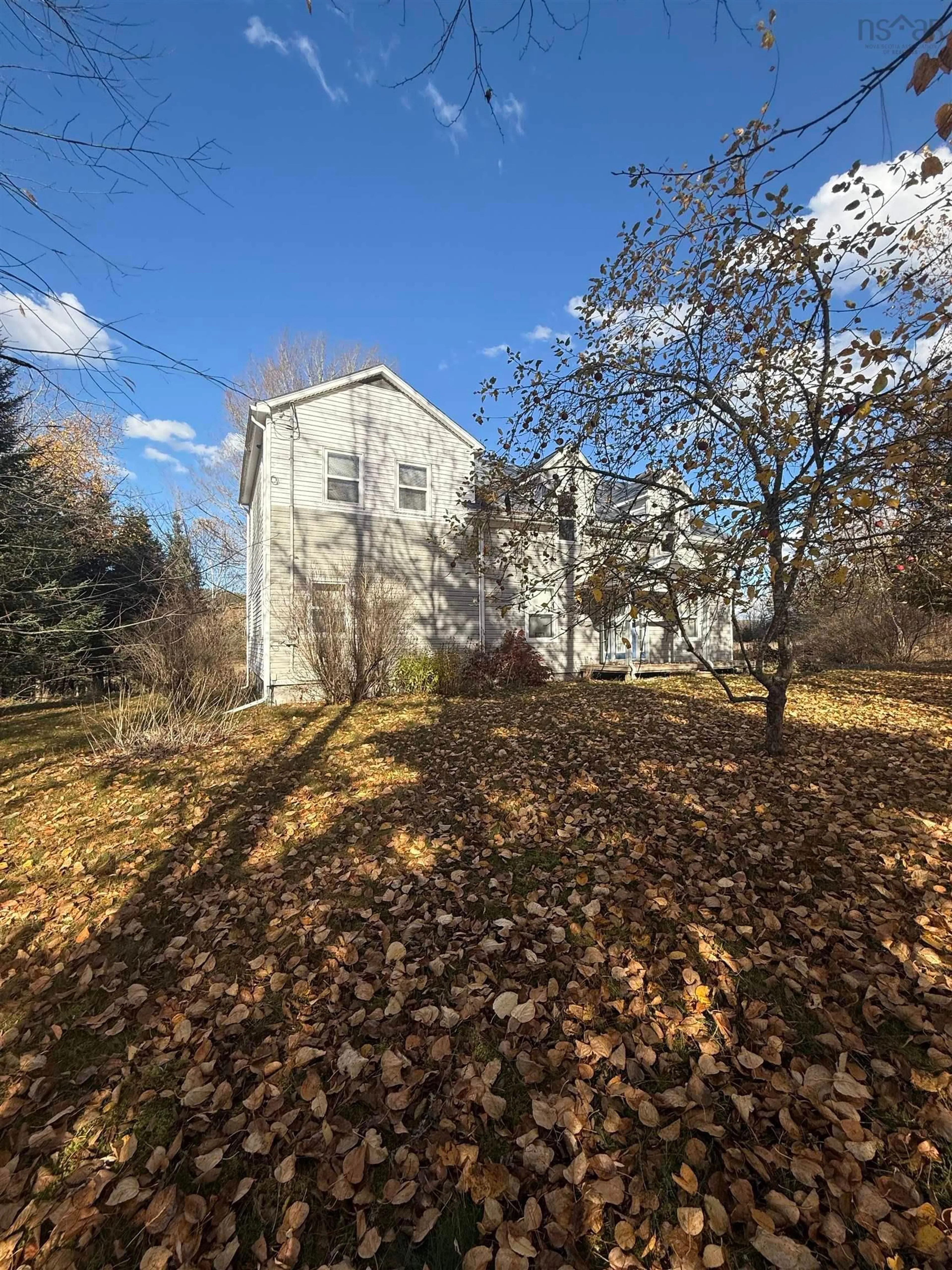 A pic from outside/outdoor area/front of a property/back of a property/a pic from drone, building for 2774 East River West Side Rte, Glencoe Nova Scotia B0K 1B0
