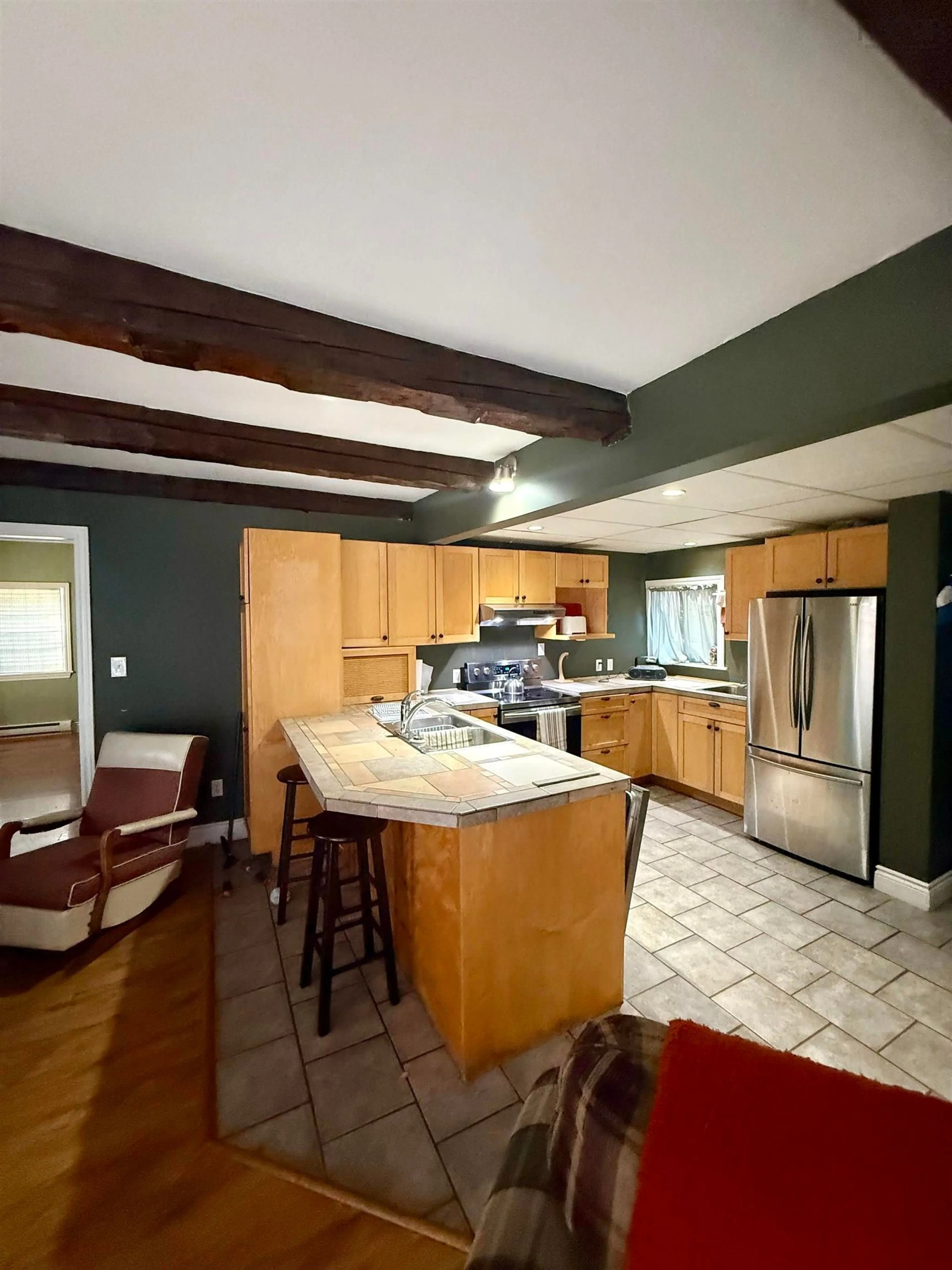 Open concept kitchen, unknown for 2774 East River West Side Rte, Glencoe Nova Scotia B0K 1B0