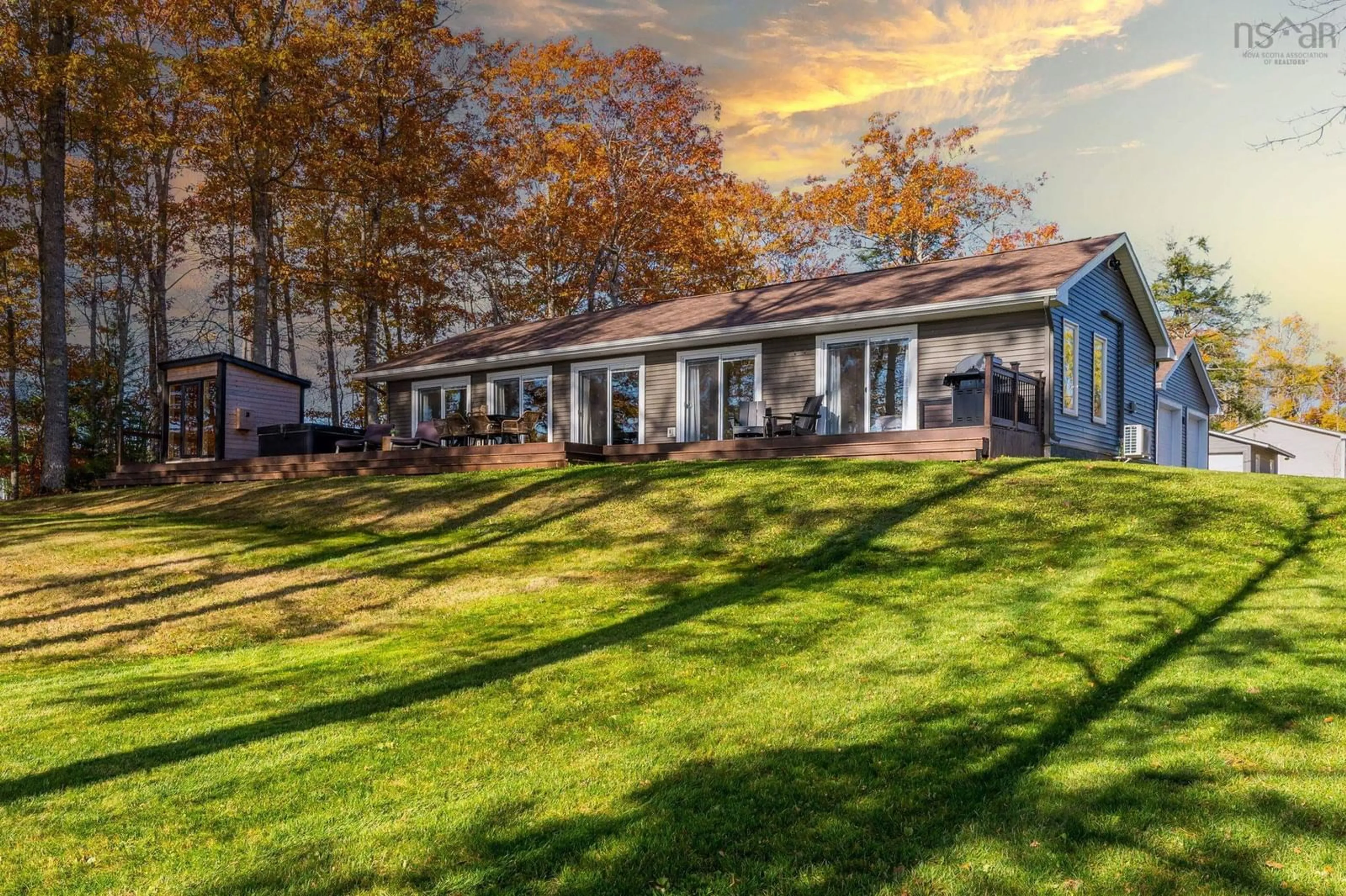 A pic from outside/outdoor area/front of a property/back of a property/a pic from drone, street for 40 Martins Point Rd, Enfield Nova Scotia B2T 1H9