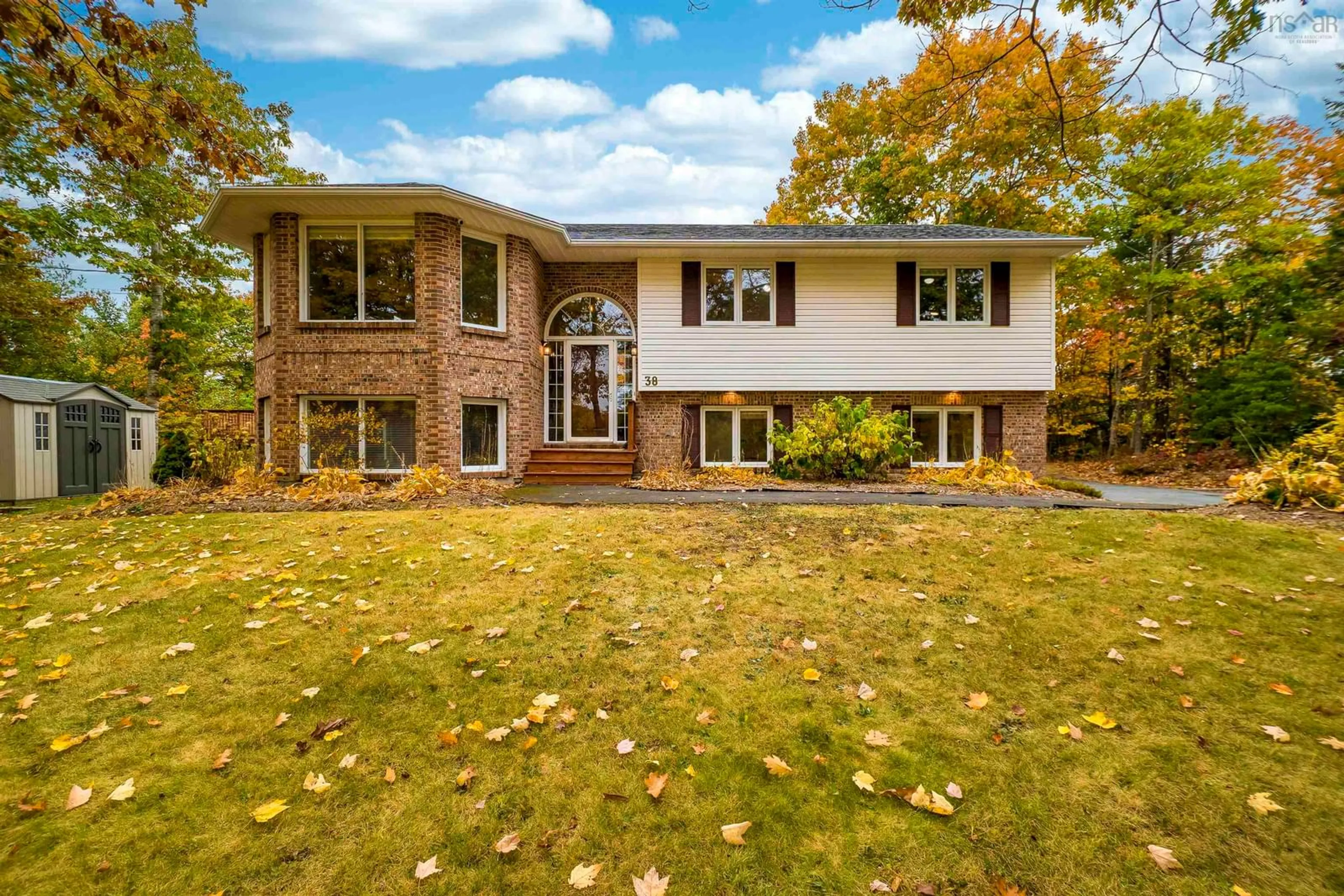 Home with brick exterior material, water/lake/river/ocean view for 38 Devonport Ave, Fall River Nova Scotia B2T 1A4