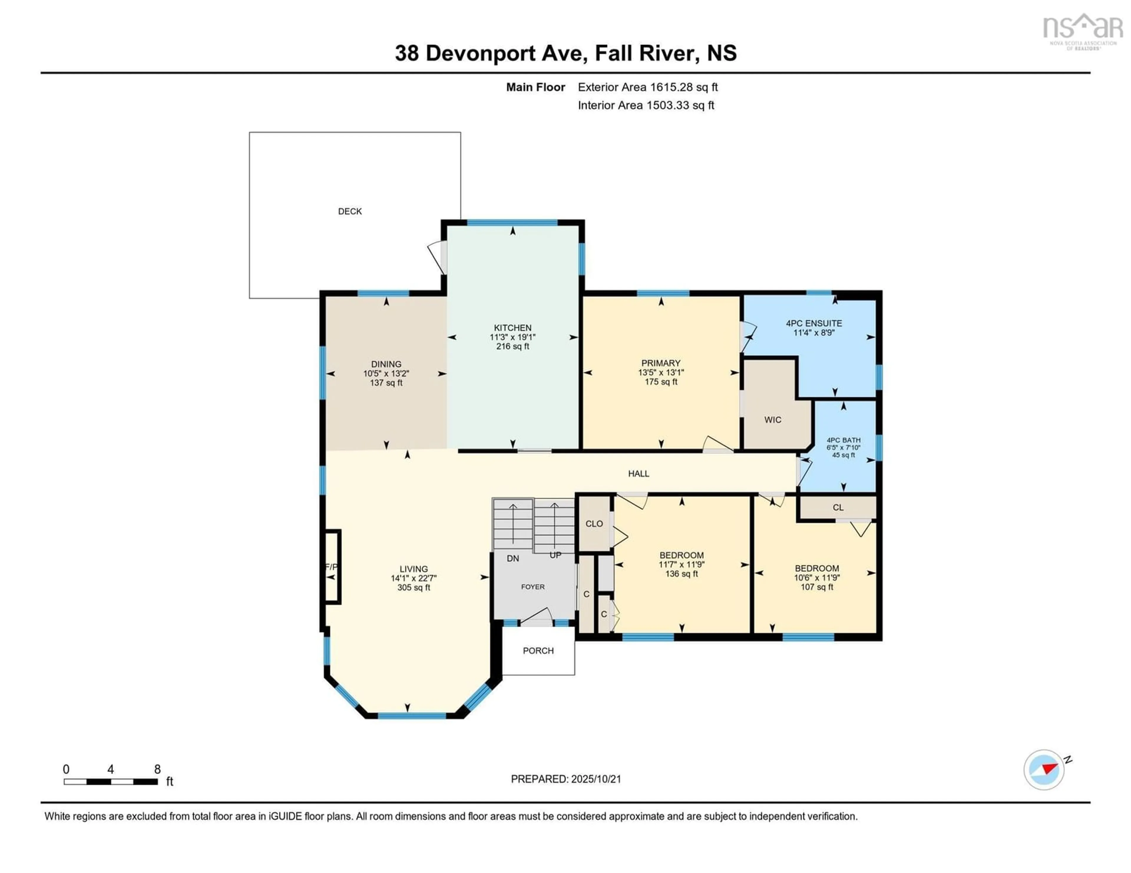 Floor plan for 38 Devonport Ave, Fall River Nova Scotia B2T 1A4