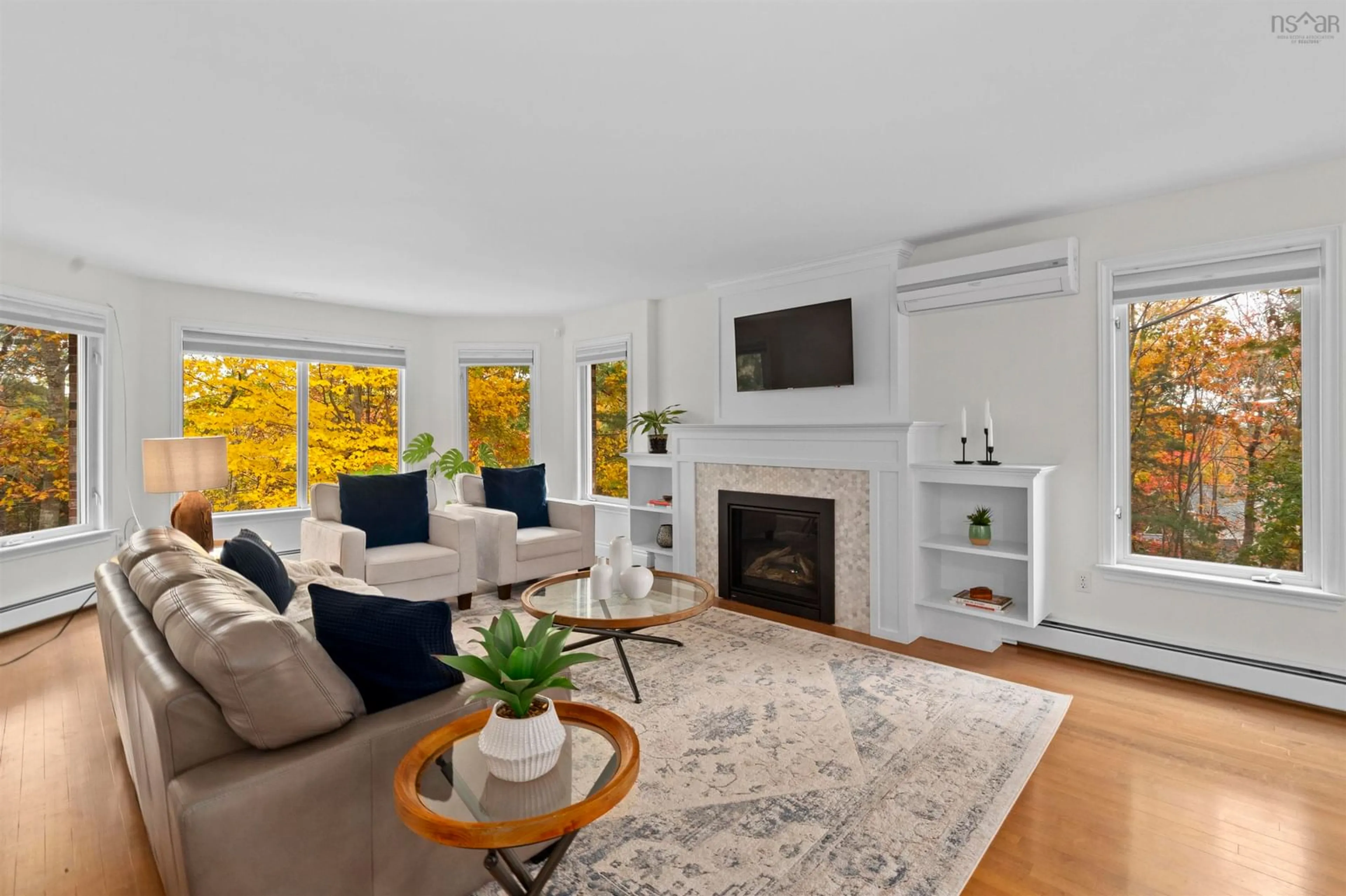 Living room with furniture, unknown for 38 Devonport Ave, Fall River Nova Scotia B2T 1A4