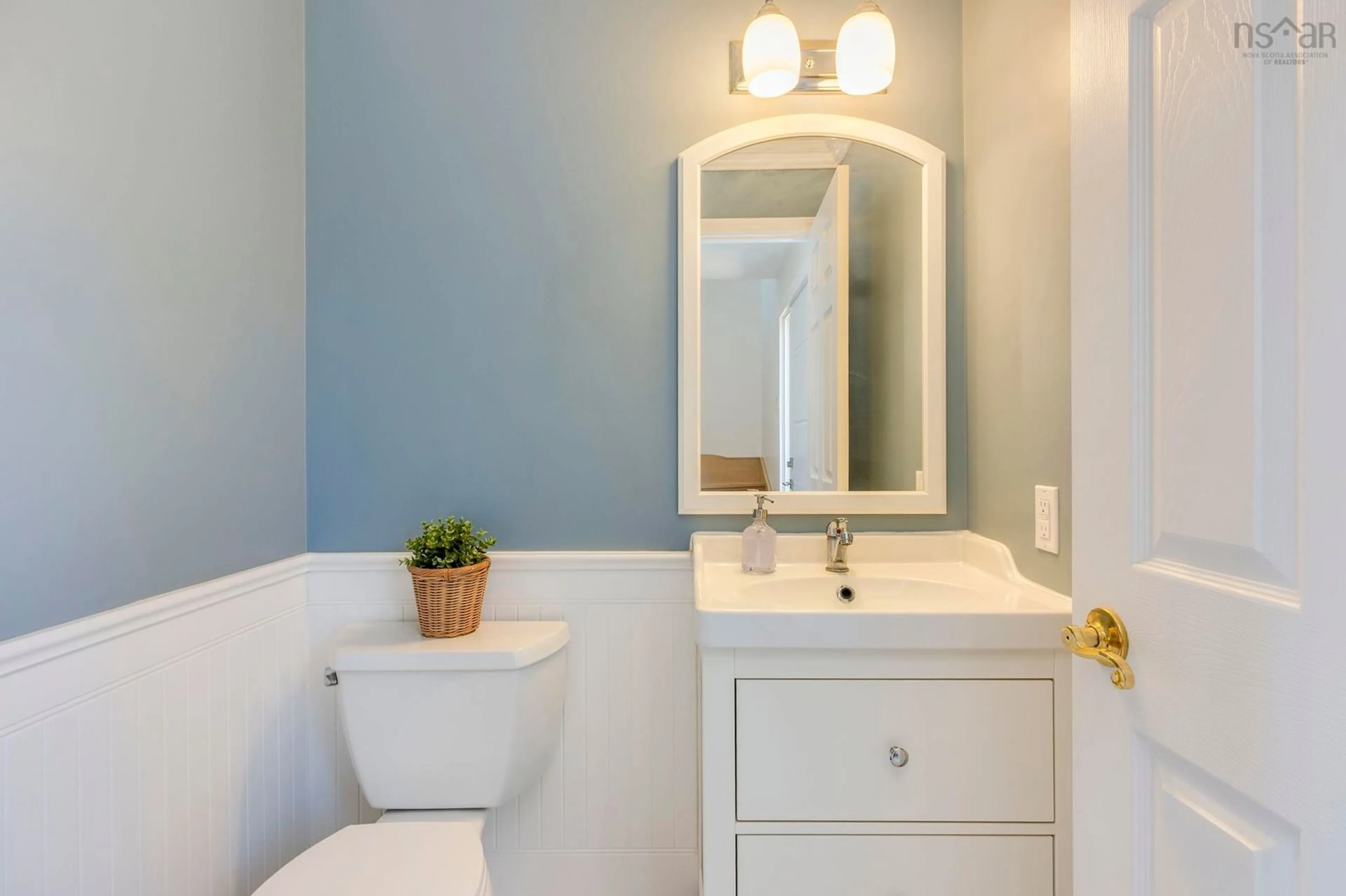 Contemporary bathroom, ceramic/tile floor for 9 Melody Dr, Brookside Nova Scotia B3T 1T3