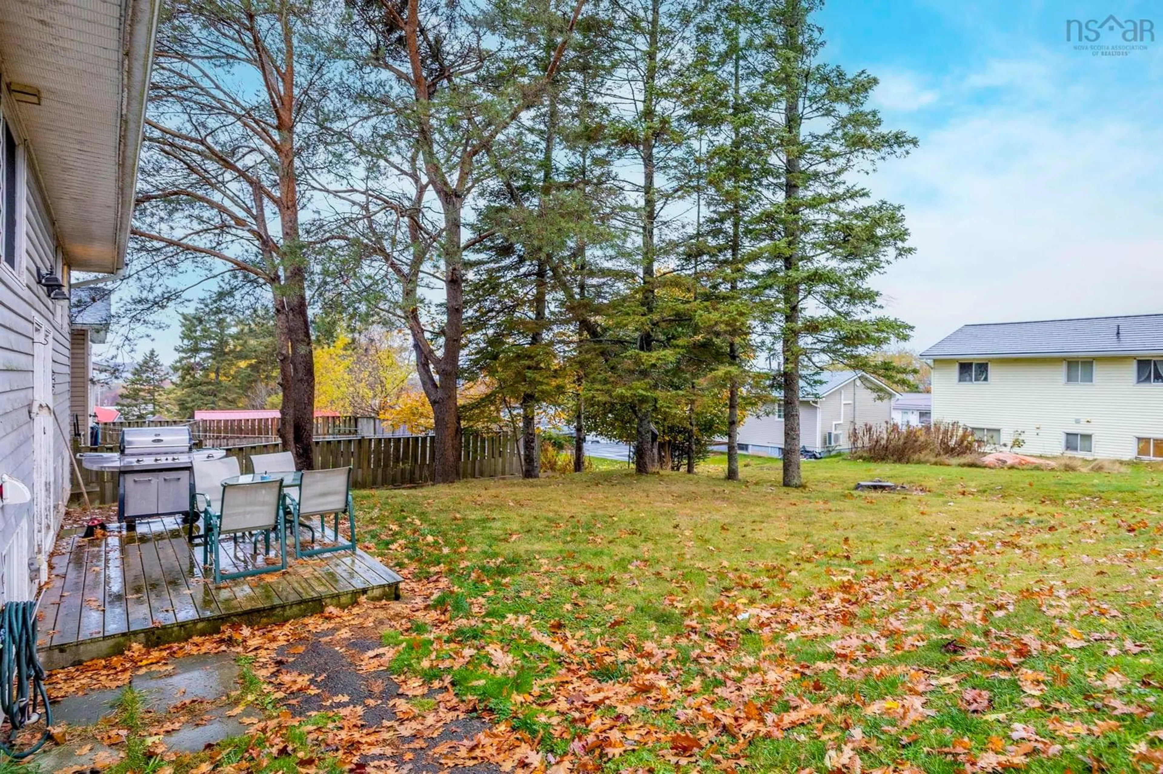 Patio, forest/trees view for 109 & 111 Glenwood Dr, Truro Nova Scotia B2N 6V9