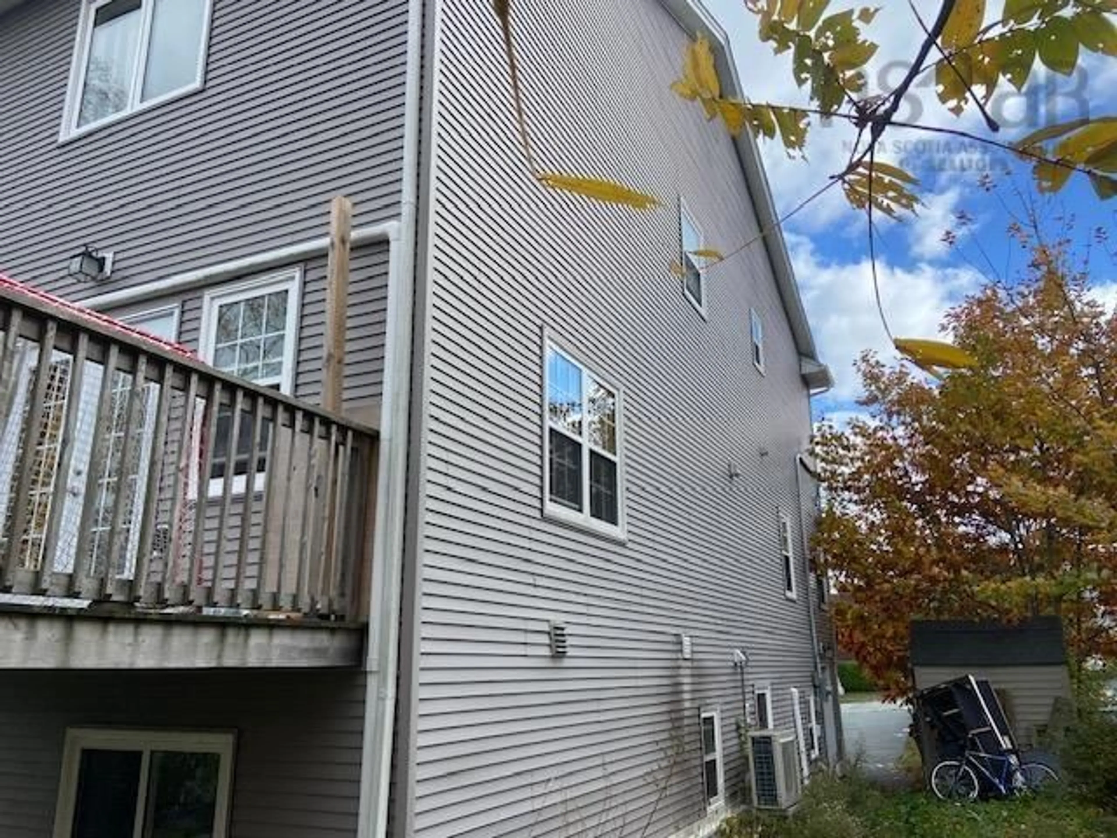 Home with vinyl exterior material, street for 75B Central Ave, Fairview Nova Scotia B3N 2H5