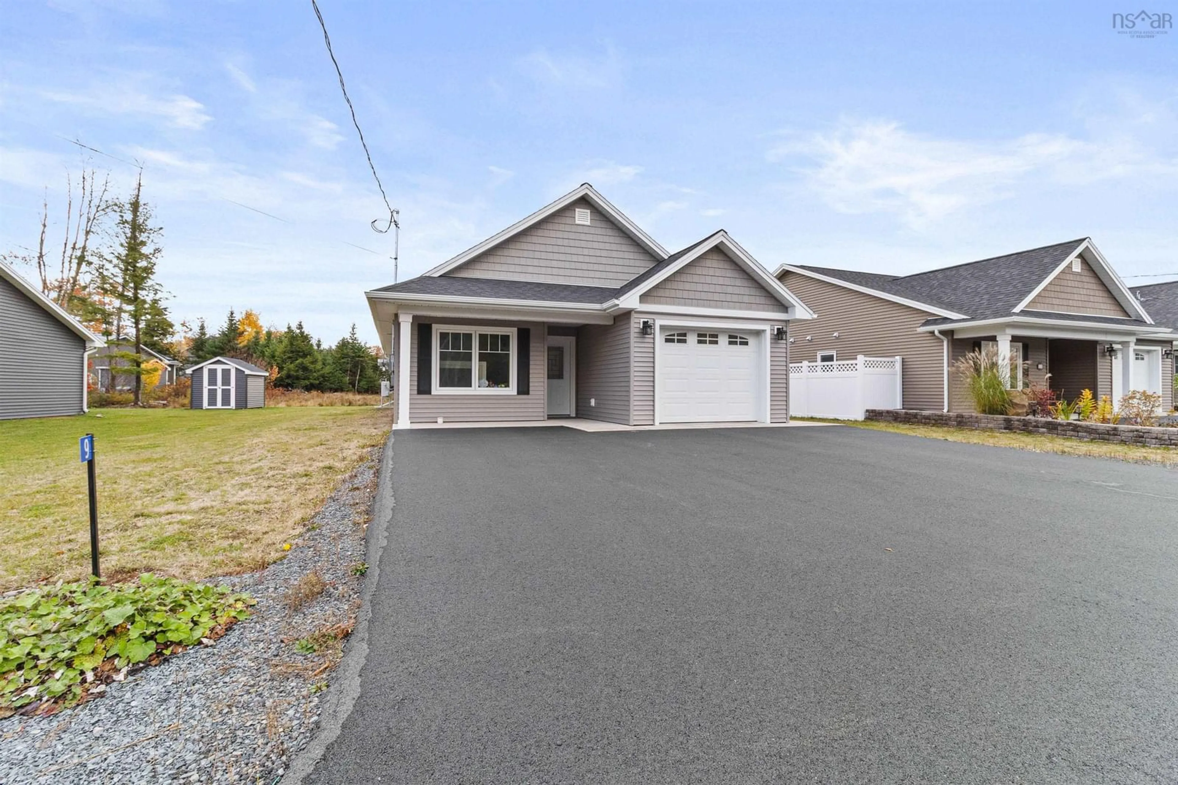 Home with vinyl exterior material, street for 9 Emma Janes Way, Stewiacke Nova Scotia B0N 2J0