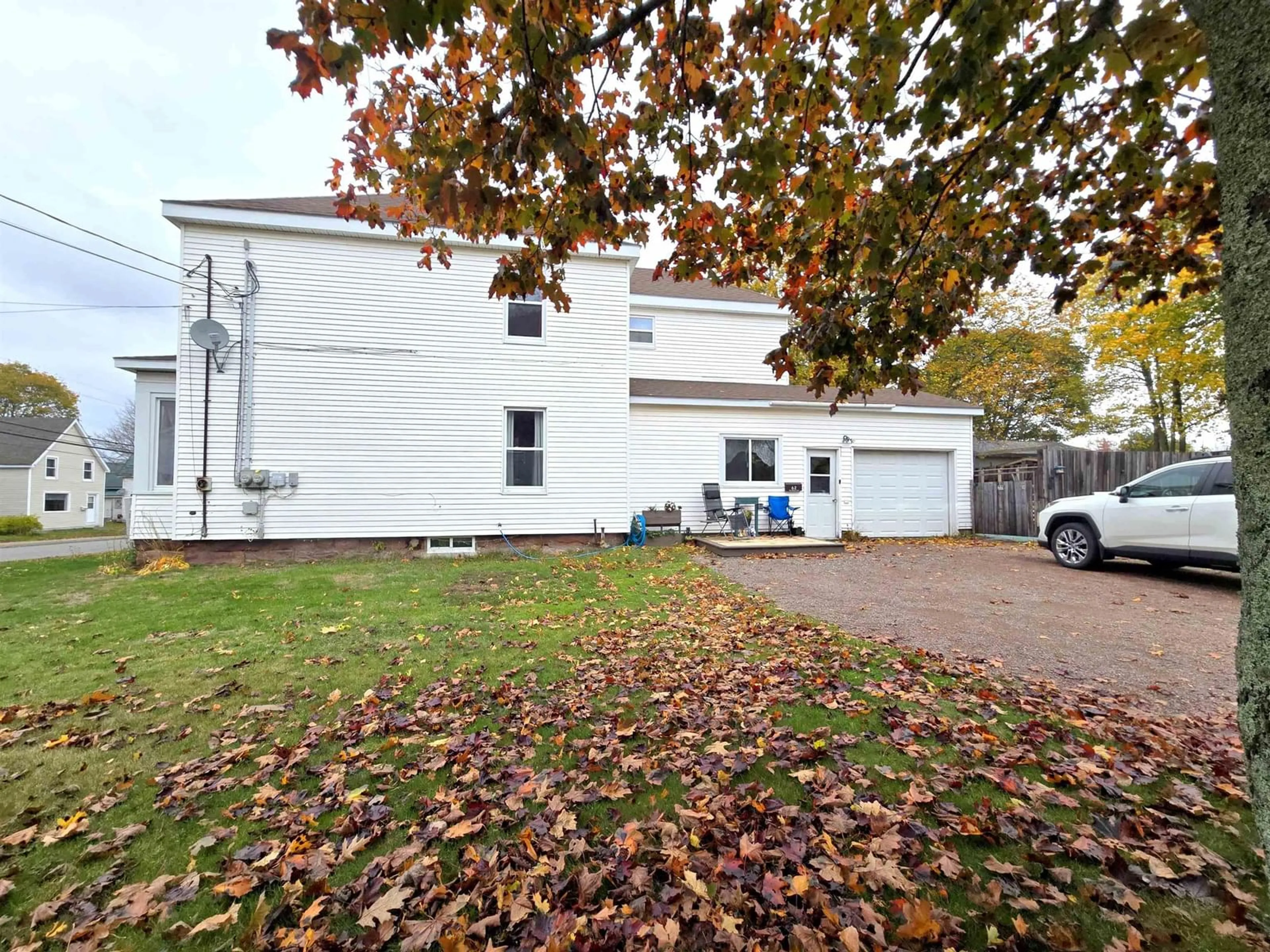 A pic from outside/outdoor area/front of a property/back of a property/a pic from drone, street for 62 West Pleasant St, Amherst Nova Scotia B4H 1E8