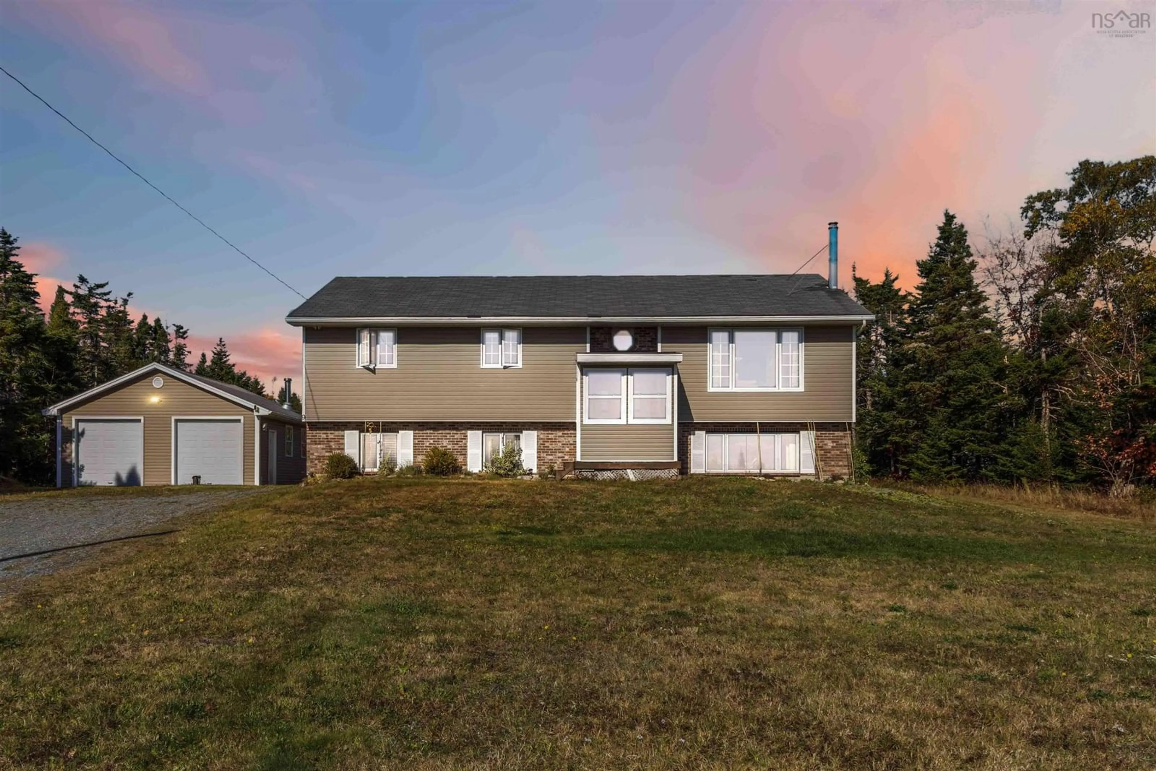 Home with vinyl exterior material, unknown for 9 Colony Way, Lawrencetown Nova Scotia B2Z 1R4