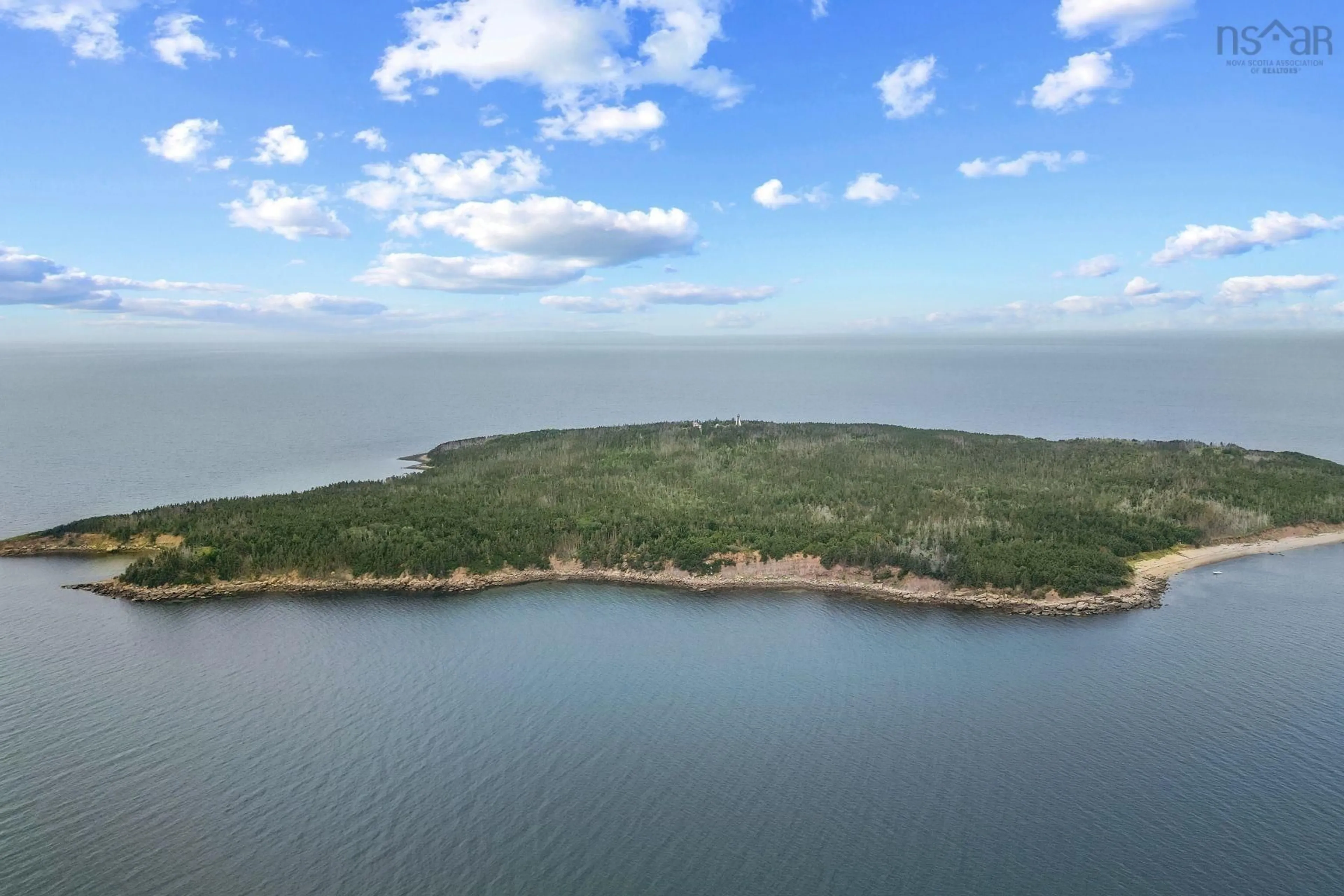 A pic from outside/outdoor area/front of a property/back of a property/a pic from drone, water/lake/river/ocean view for Henry Island, Port Hood Nova Scotia B0E 2W0
