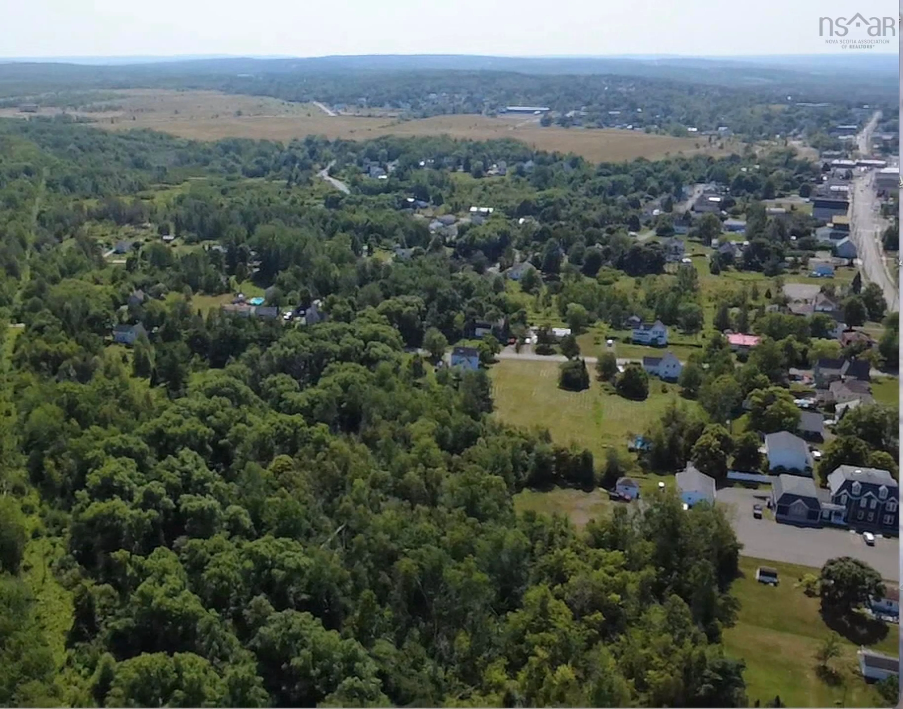 A pic from outside/outdoor area/front of a property/back of a property/a pic from drone, mountain view for 1900 Acadia Ave, Westville Nova Scotia B0K 2A0