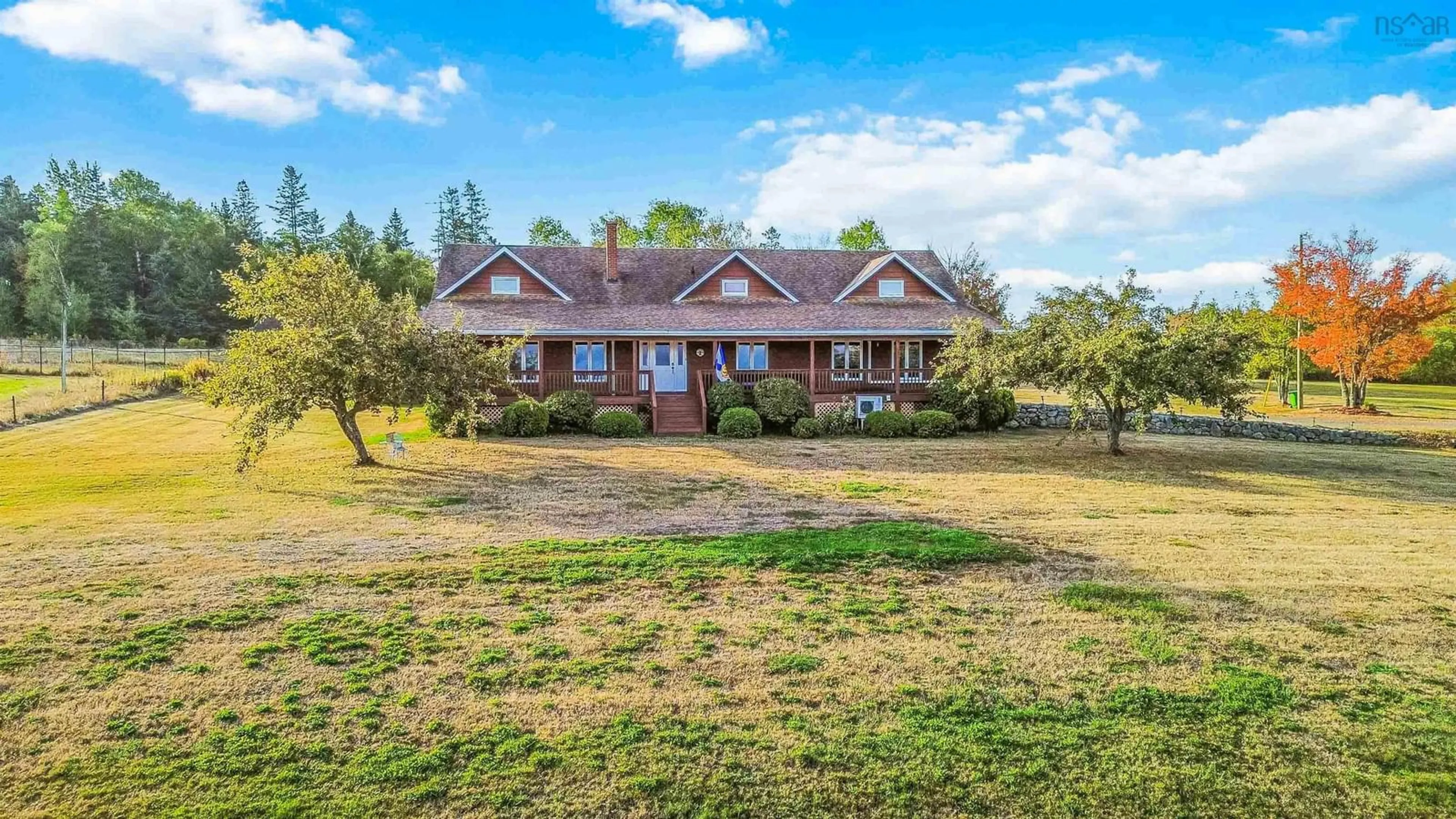 A pic from outside/outdoor area/front of a property/back of a property/a pic from drone, unknown for 900 Harmony Rd, Kingston Nova Scotia B0P 1R0