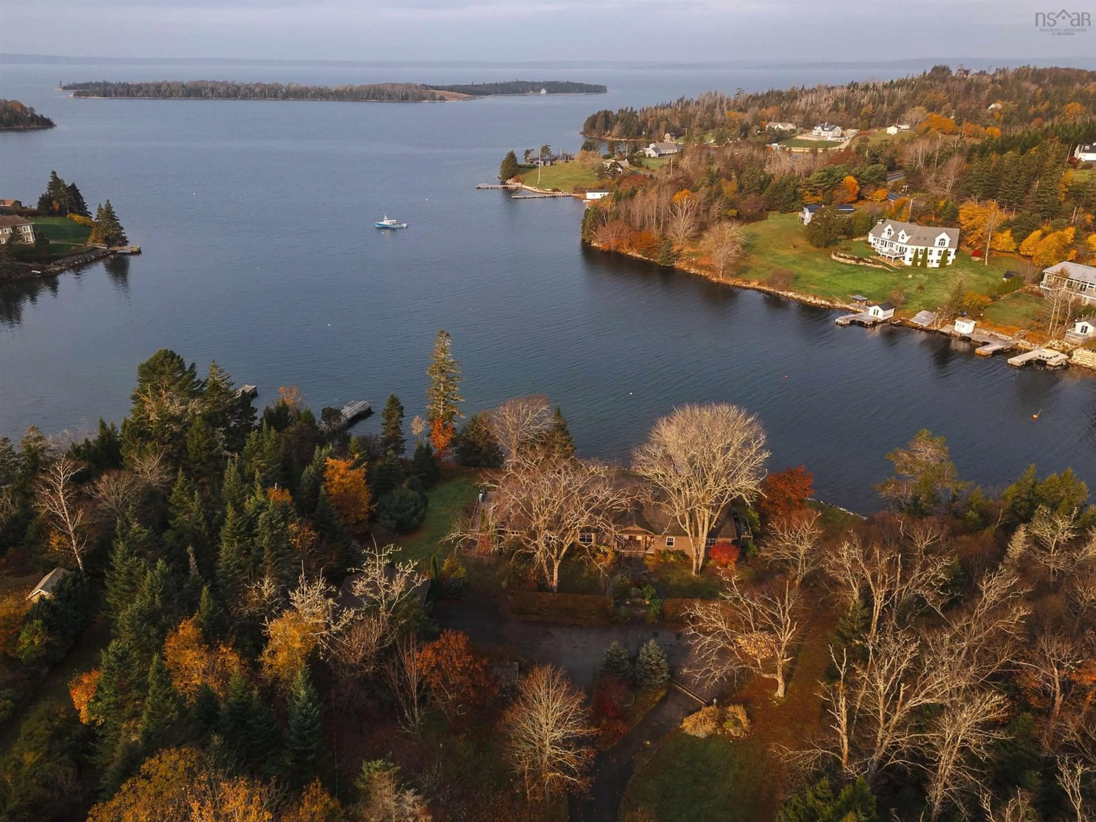 A pic from outside/outdoor area/front of a property/back of a property/a pic from drone, water/lake/river/ocean view for 10680 Peggys Cove Rd, Glen Margaret Nova Scotia B3Z 3E6