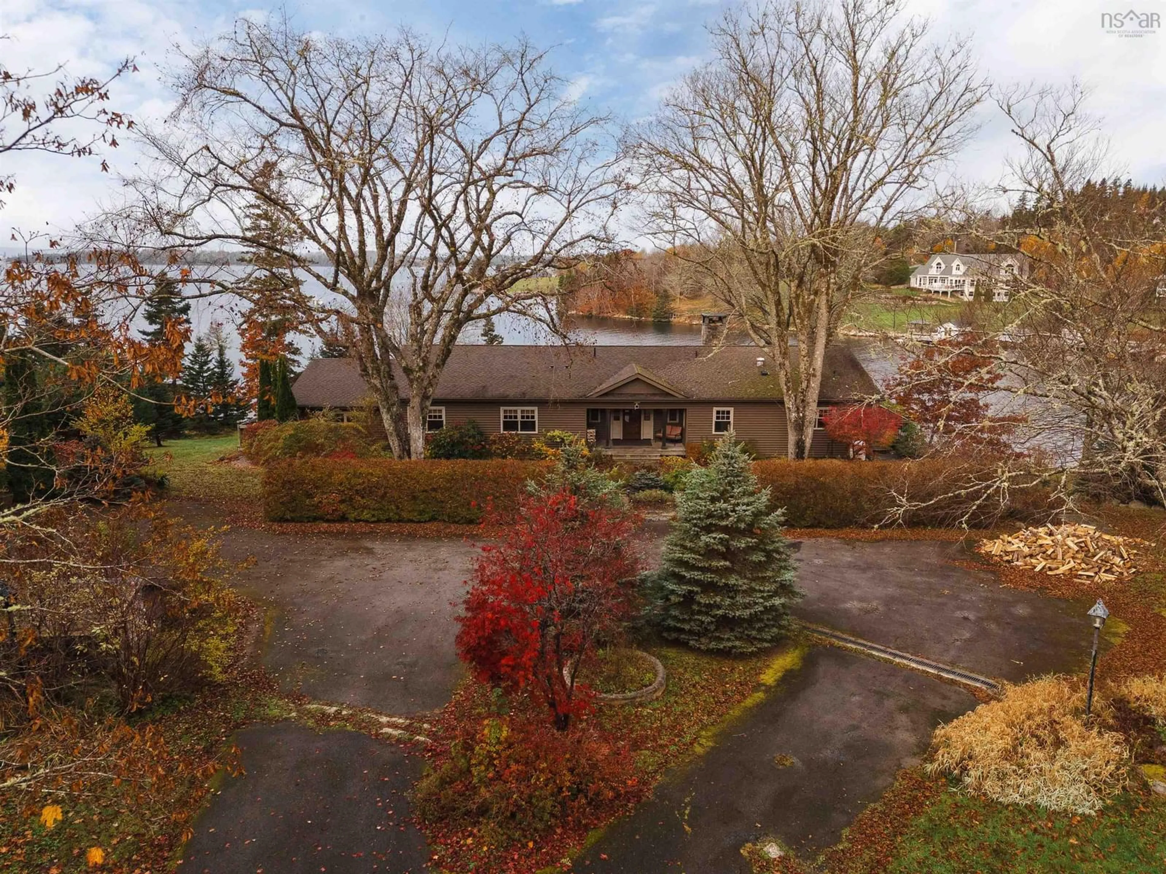 A pic from outside/outdoor area/front of a property/back of a property/a pic from drone, street for 10680 Peggys Cove Rd, Glen Margaret Nova Scotia B3Z 3E6