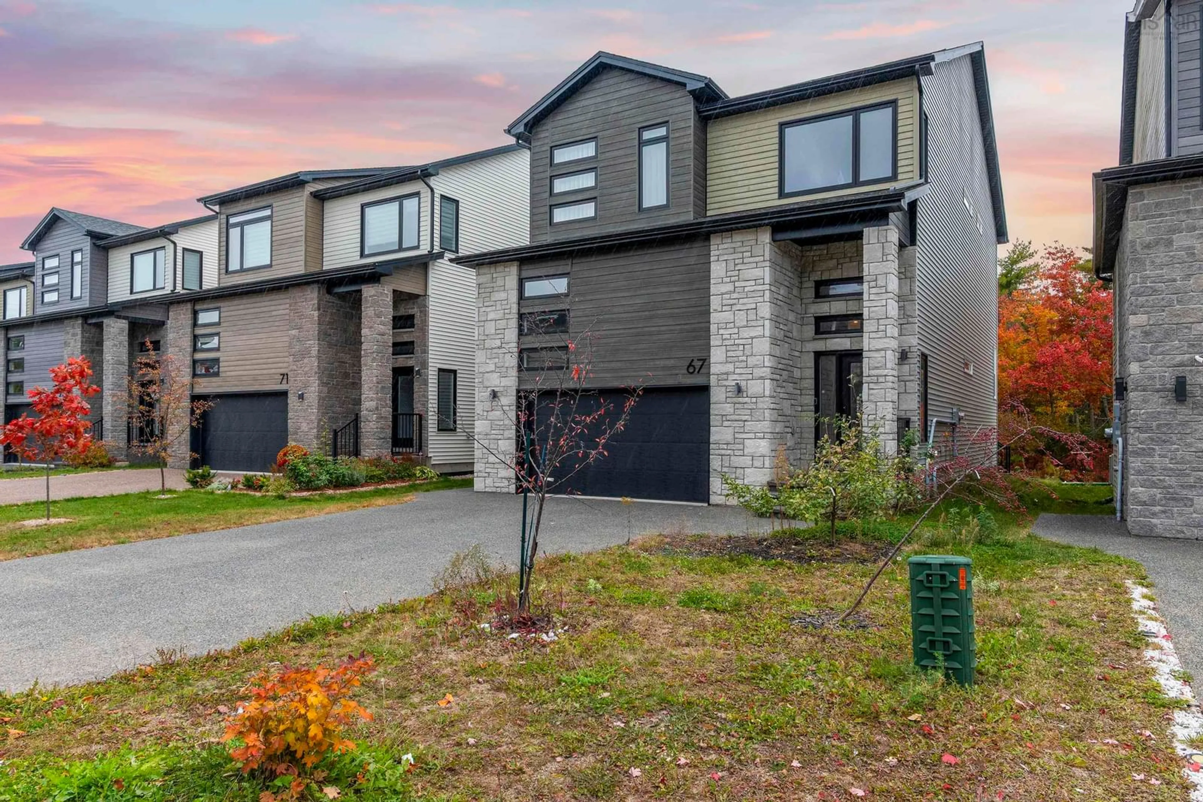 Home with brick exterior material, street for 67 Talus St, Bedford Nova Scotia B4B 1T9