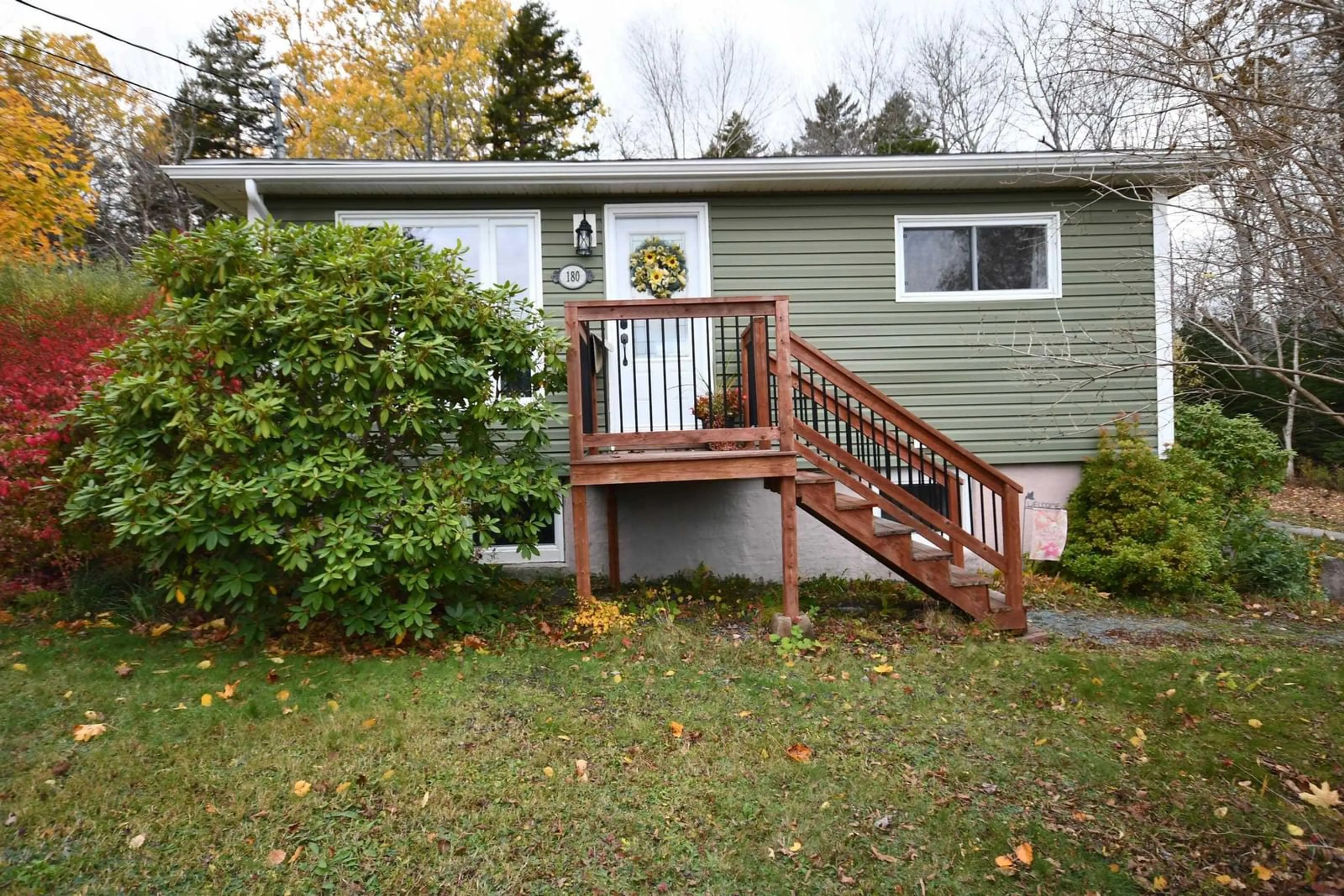 Patio, street for 180 Lakeview Ave, Middle Sackville Nova Scotia B4E 3B5