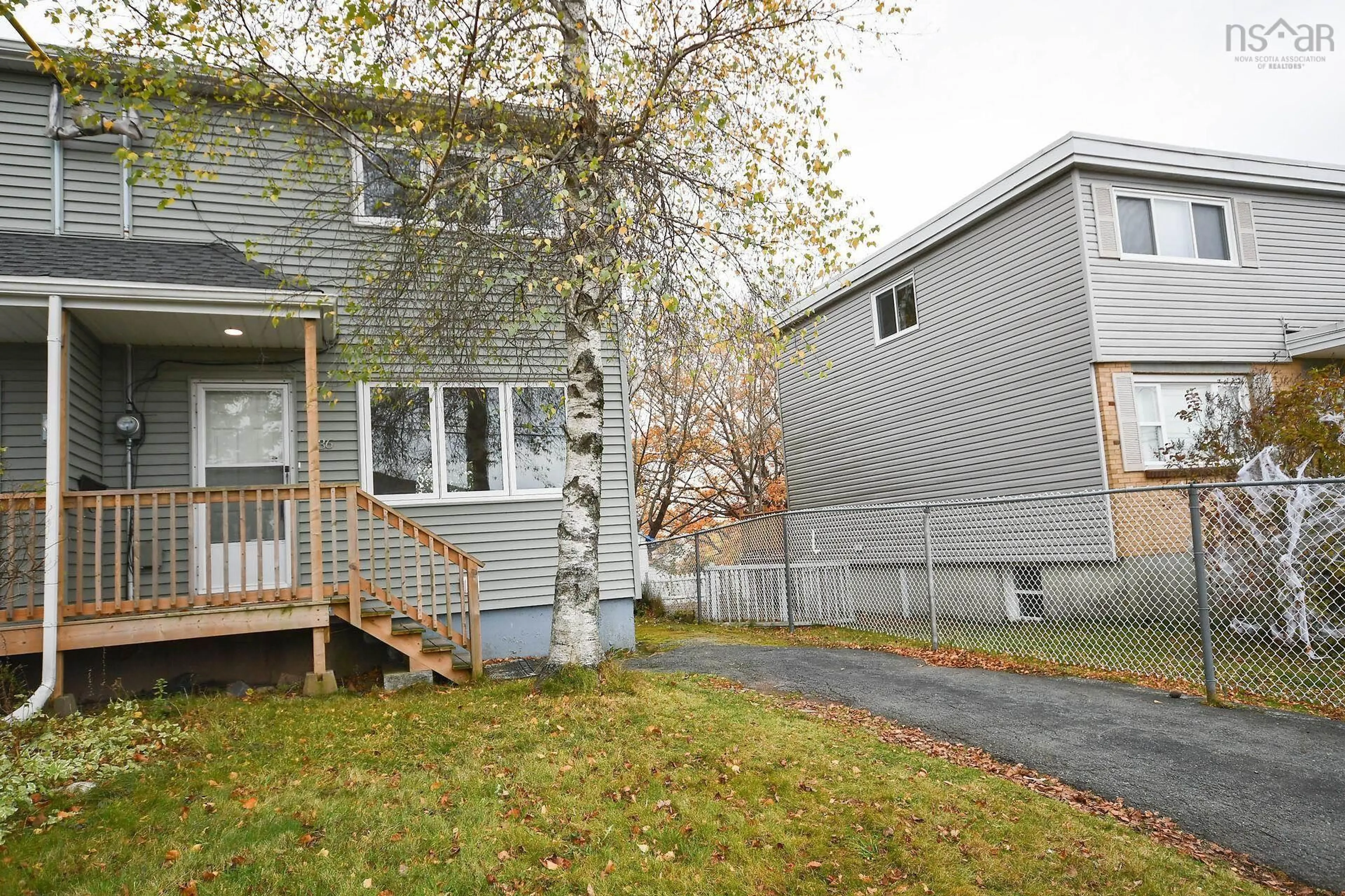 Patio, street for 36 Regent Dr, Dartmouth Nova Scotia B2Y 3L1