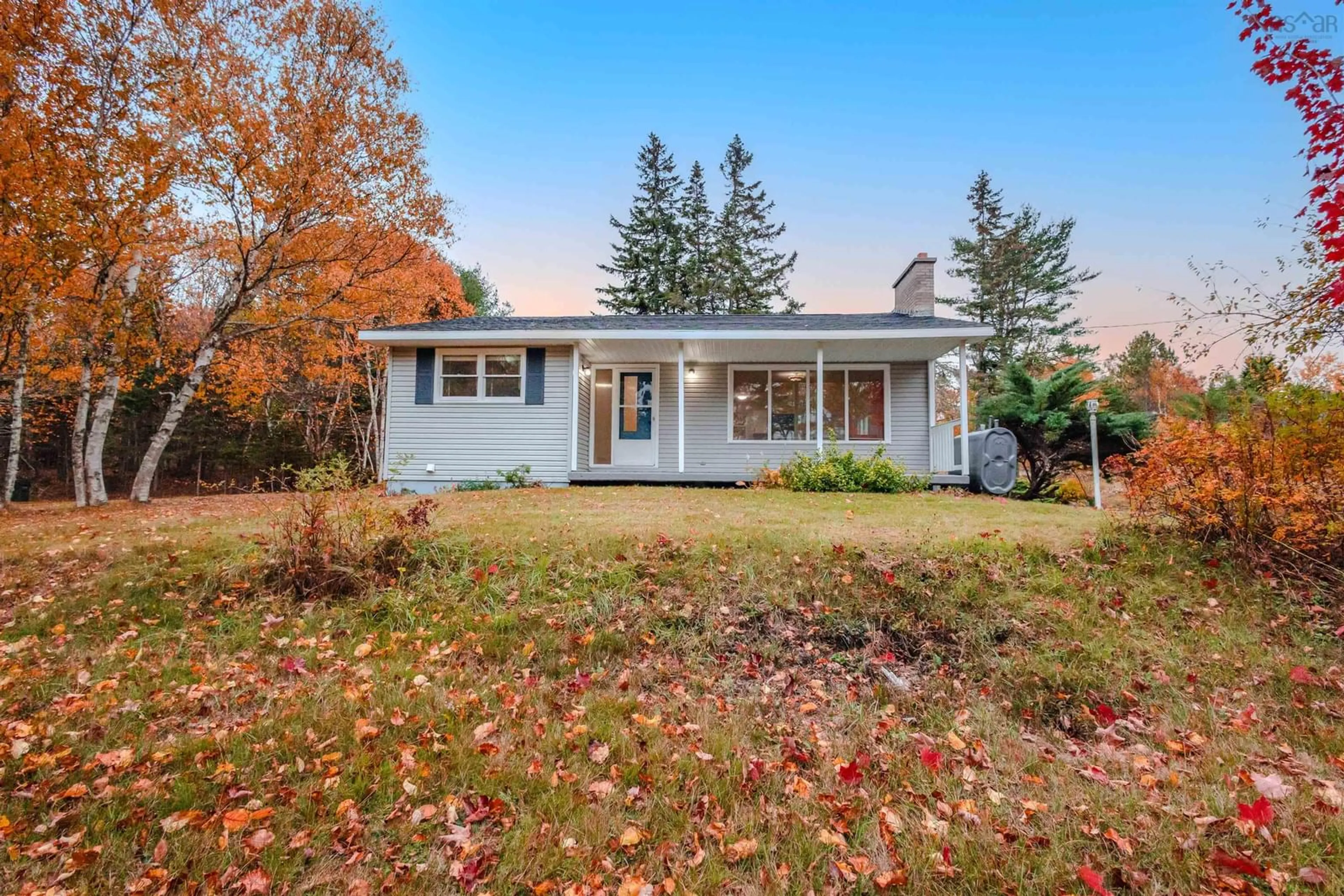 Home with vinyl exterior material, unknown for 4327 Louisbourg Hwy, Albert Bridge Nova Scotia B1K 2P4