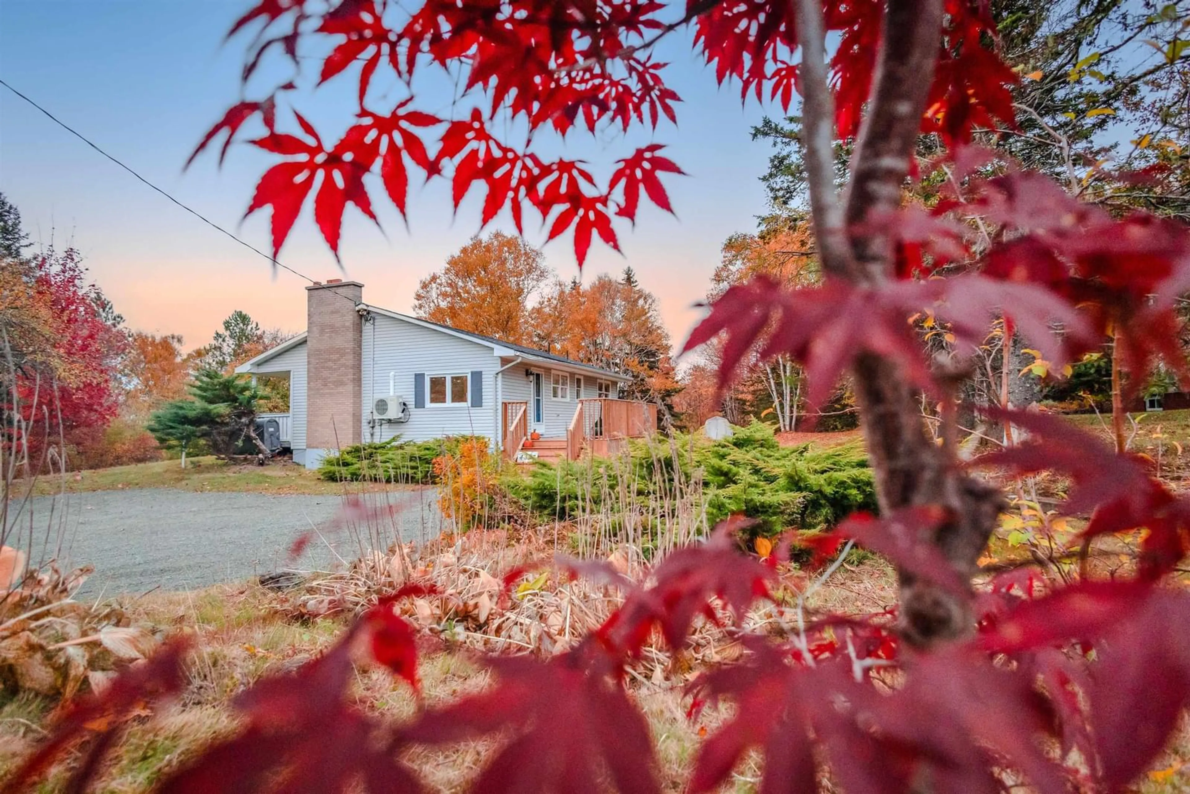 A pic from outside/outdoor area/front of a property/back of a property/a pic from drone, street for 4327 Louisbourg Hwy, Albert Bridge Nova Scotia B1K 2P4