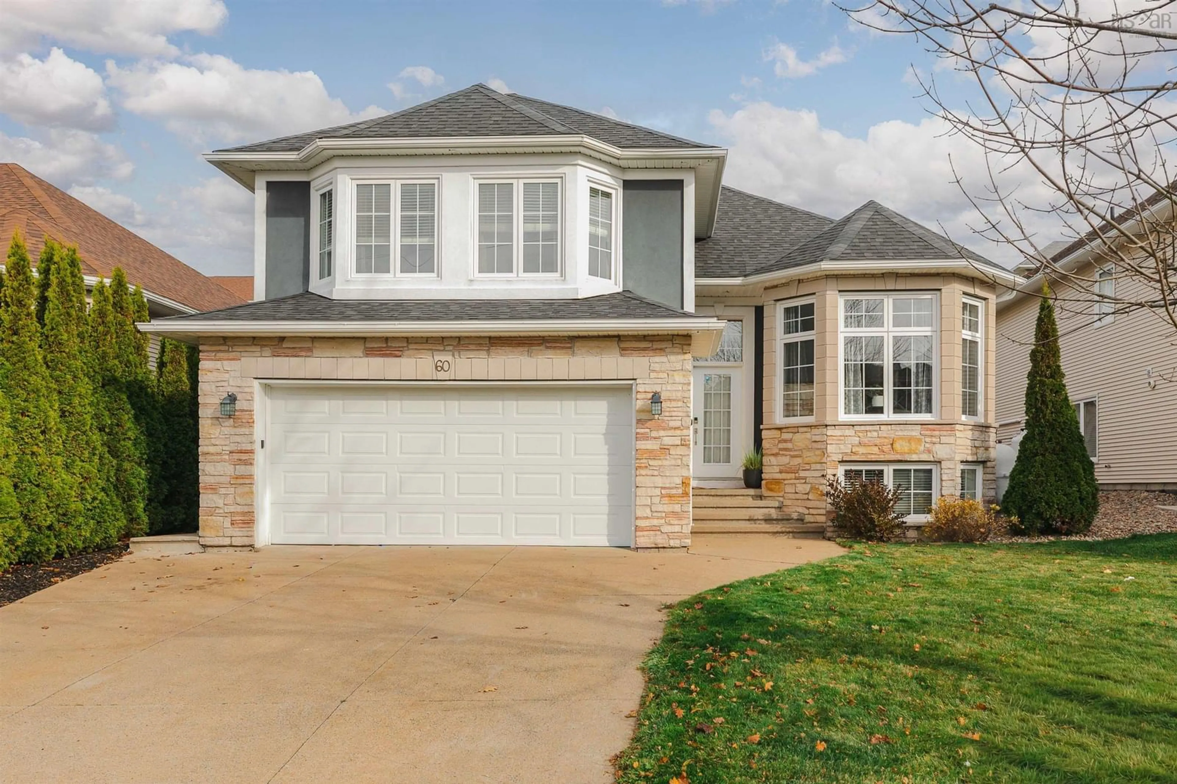 Home with brick exterior material, street for 60 Ridgepark Lane, Halifax Nova Scotia B3N 3J2