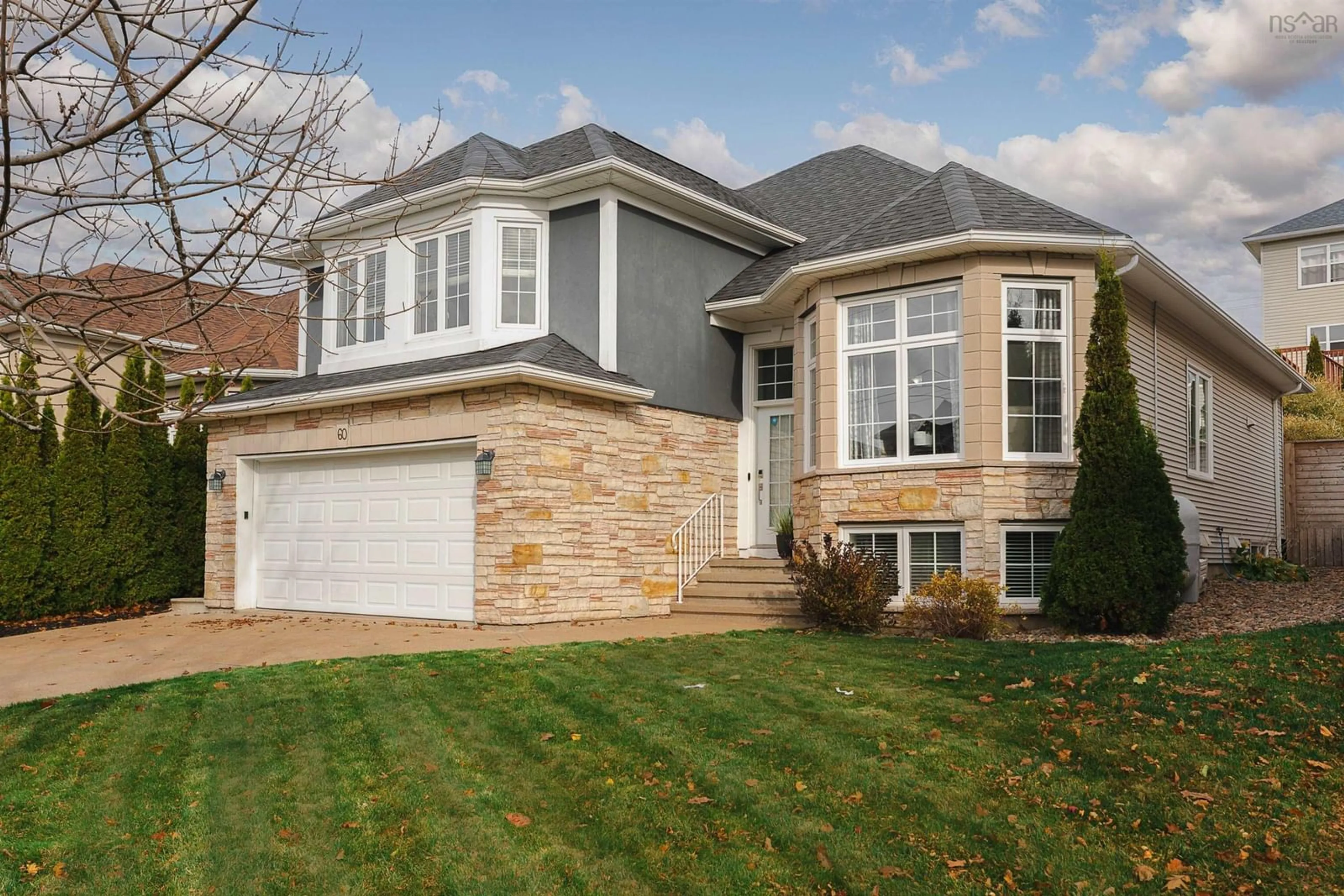Home with brick exterior material, street for 60 Ridgepark Lane, Halifax Nova Scotia B3N 3J2
