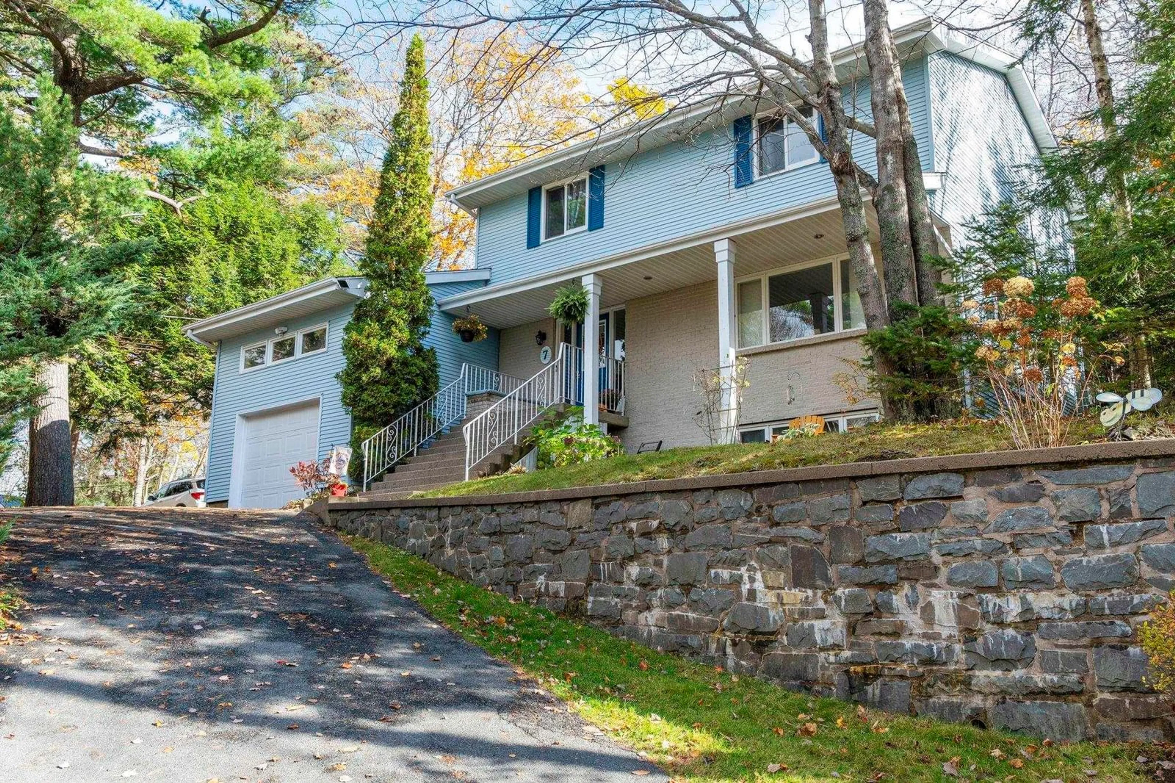 Home with vinyl exterior material, street for 7 Lake Charles Dr, Dartmouth Nova Scotia B2X 2T1