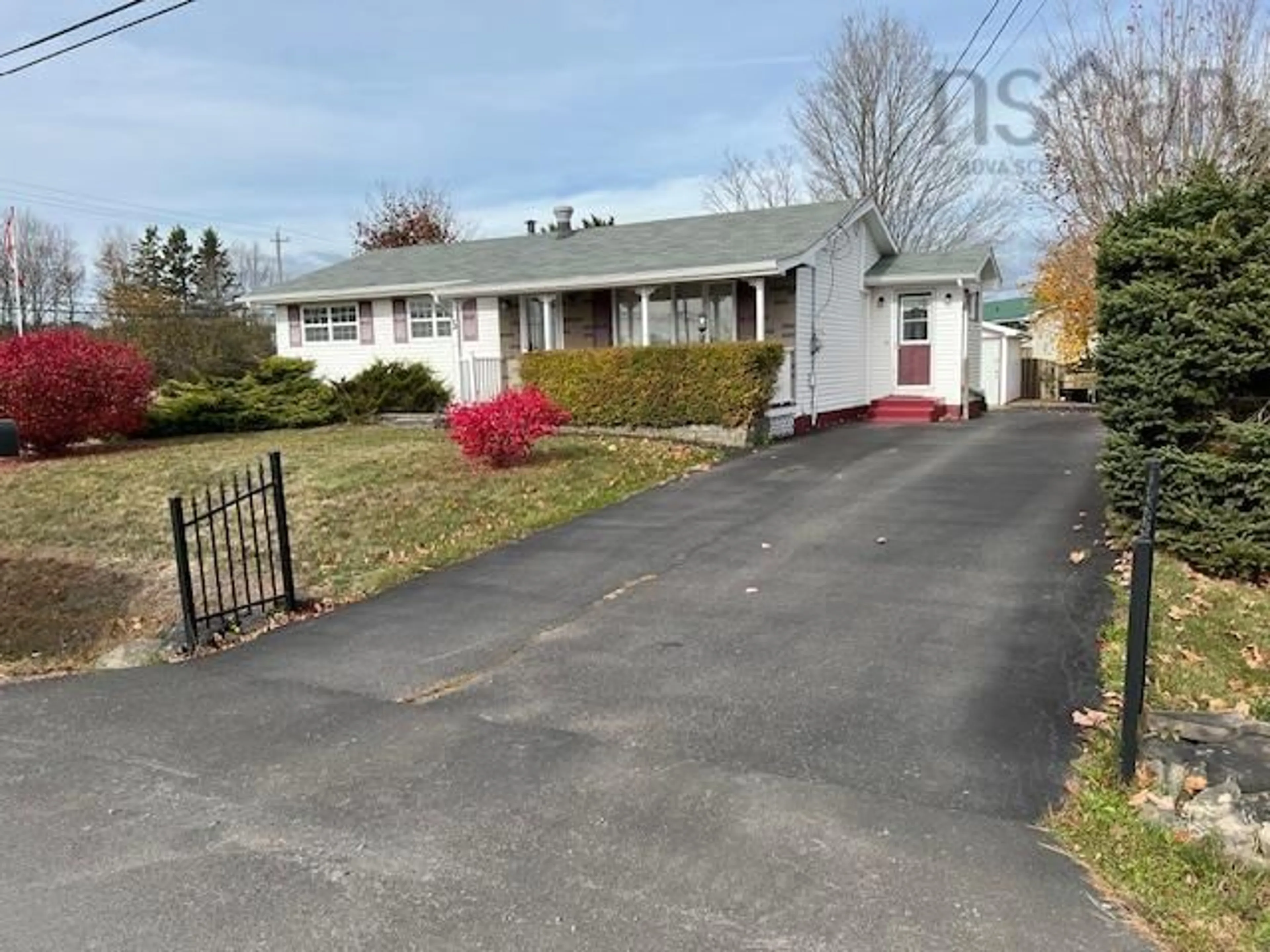 A pic from outside/outdoor area/front of a property/back of a property/a pic from drone, street for 5 Dickson Dr, North River Nova Scotia B6L 6C1