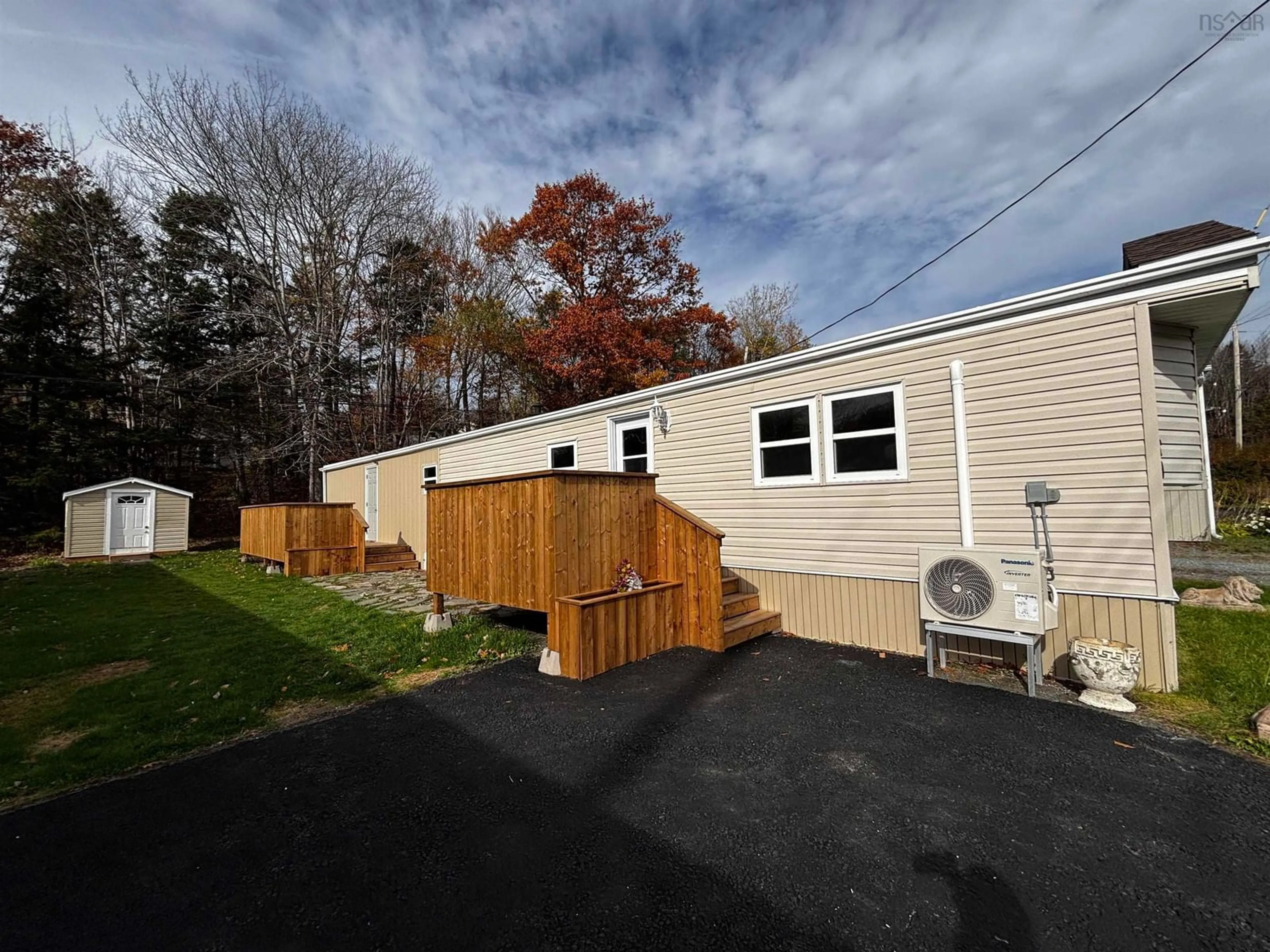 Home with vinyl exterior material, street for 26 Gantry Rd, Middle Sackville Nova Scotia B4E 1B9