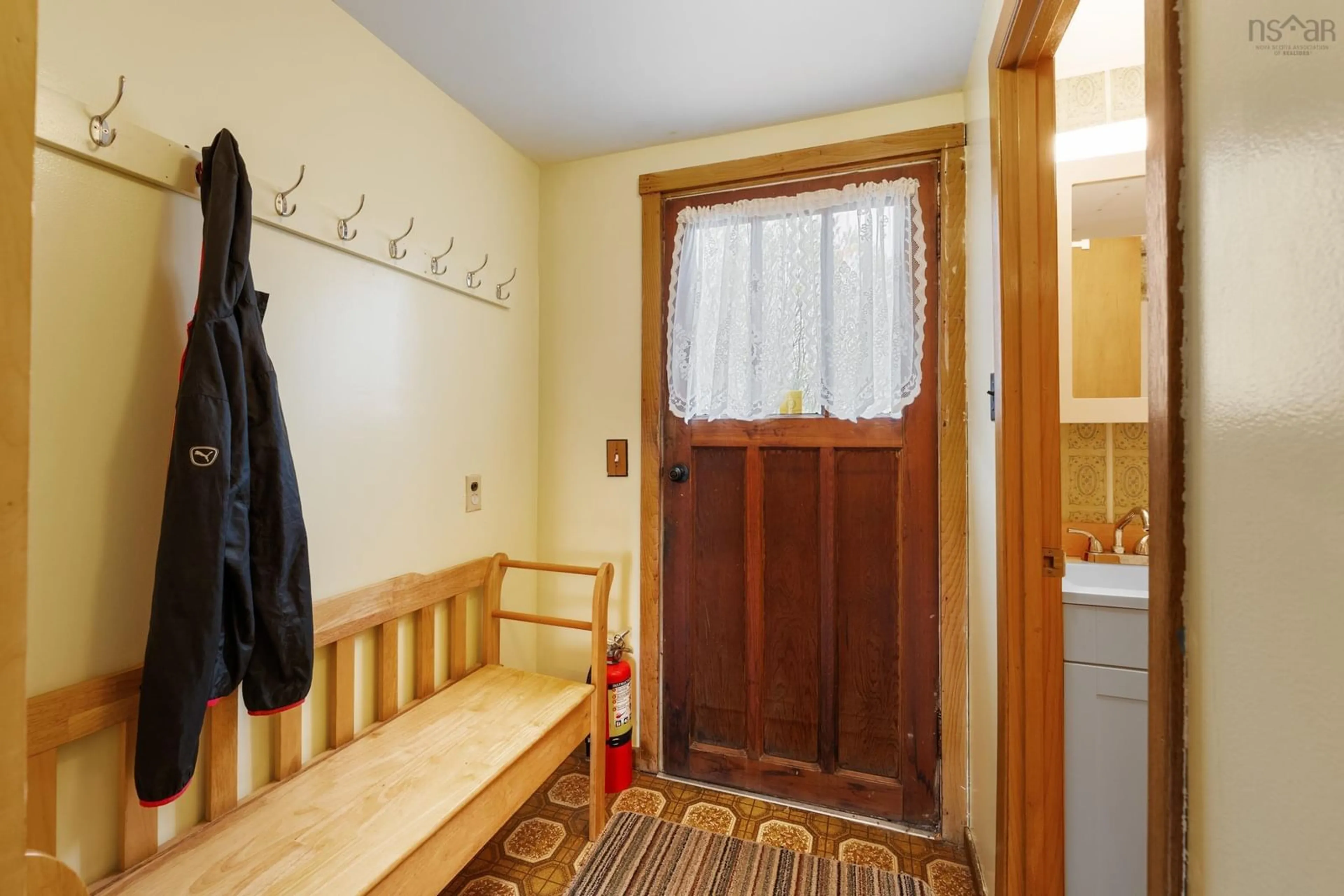 Indoor entryway for 32 Gaudet Road, St. Bernard Nova Scotia B0W 3T0