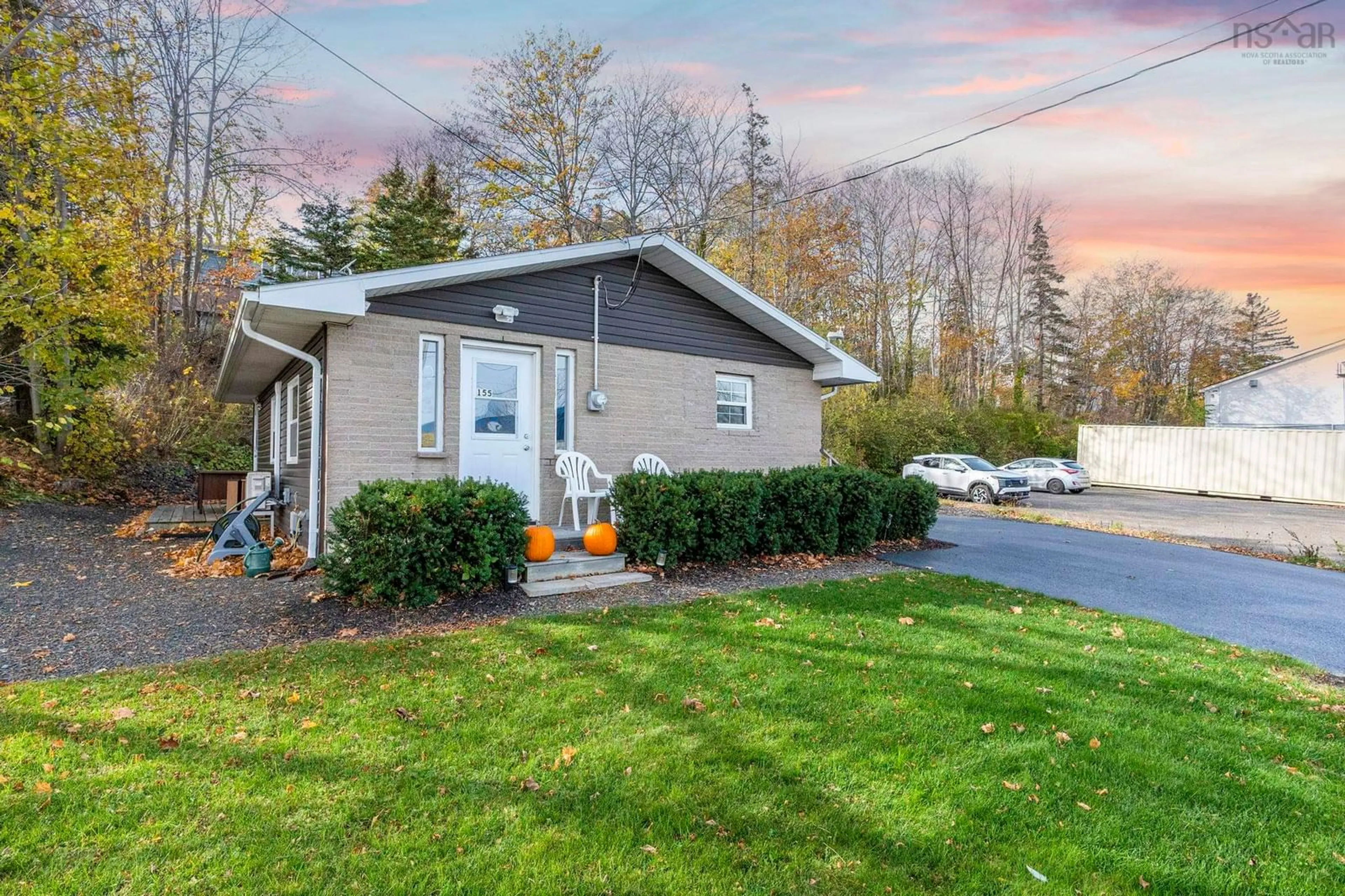 Home with vinyl exterior material, street for 155 First Ave, Digby Nova Scotia B0N 1A0