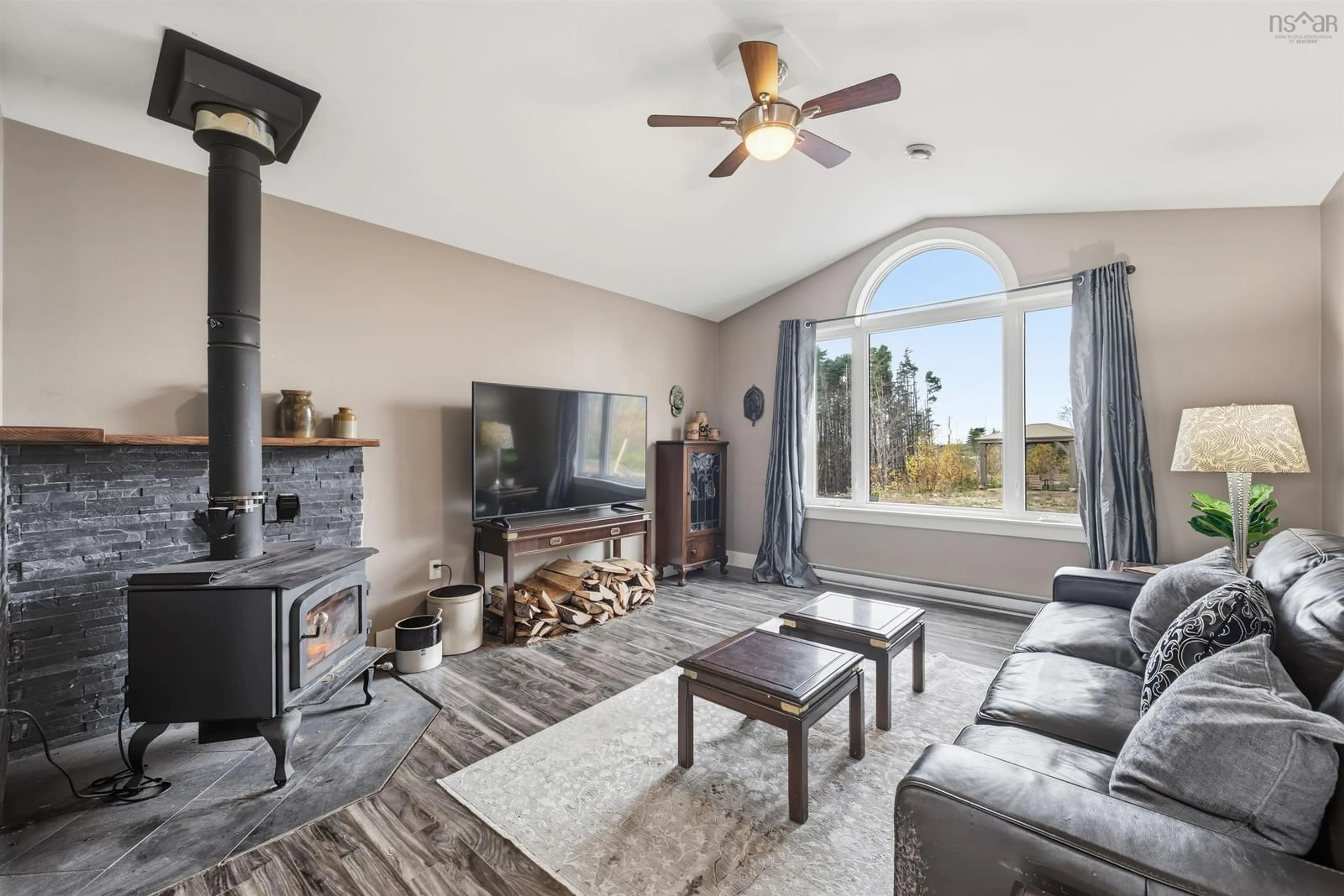 Living room with furniture, unknown for 281 Heselton Dr, Ostrea Lake Nova Scotia B0J 2L0