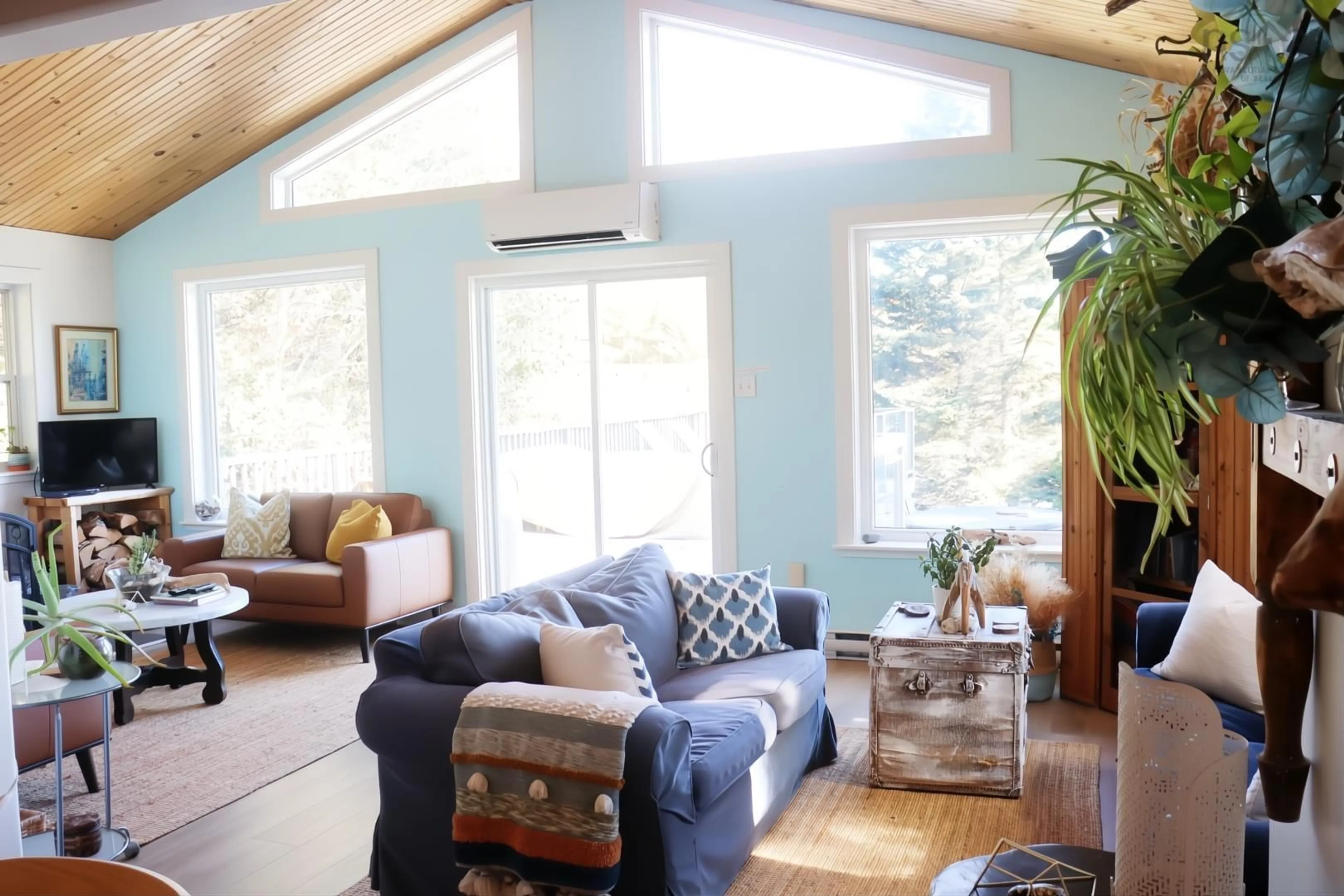 Living room with furniture, unknown for 8856 St Margarets Bay Rd, Queensland Nova Scotia B0J 1T0