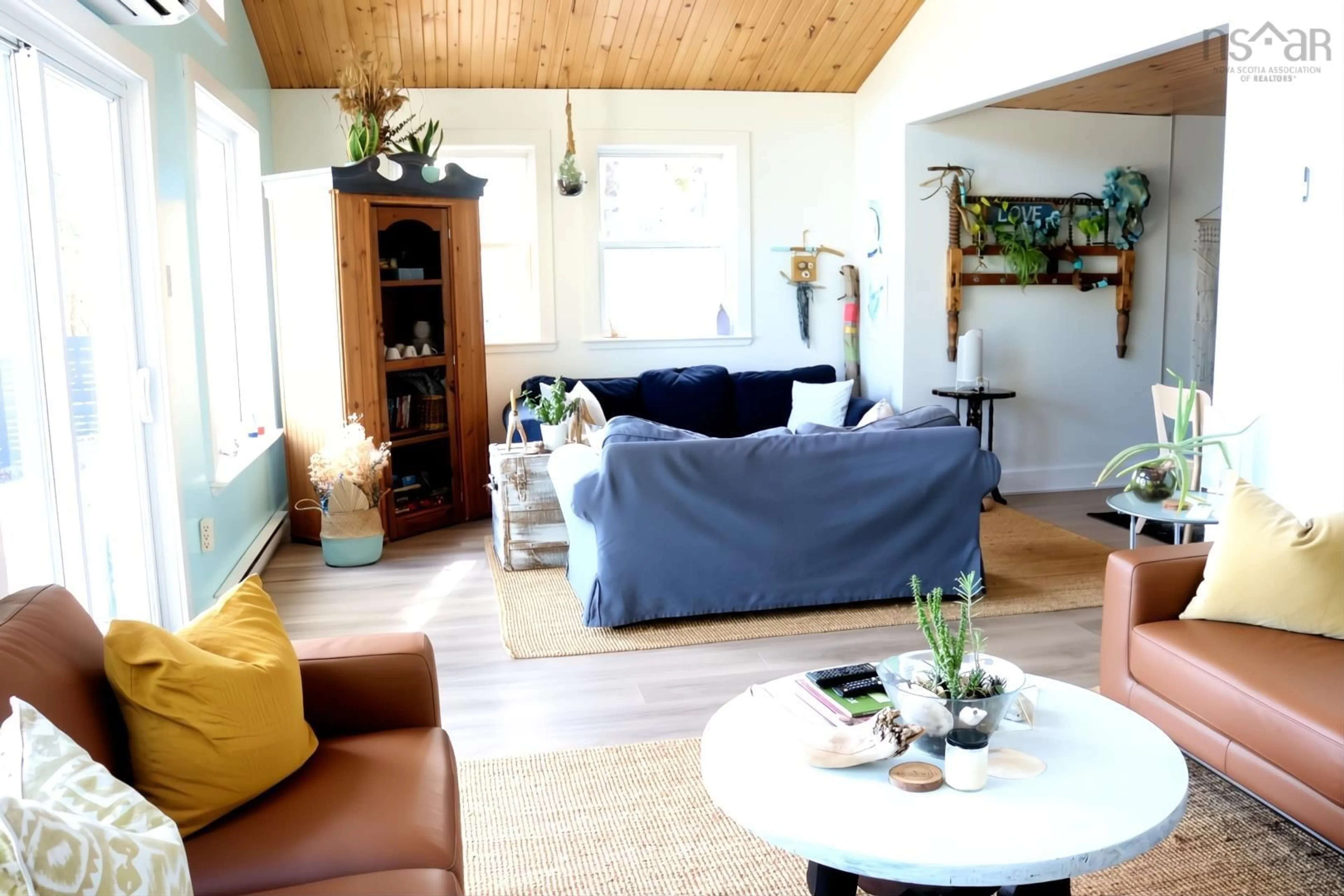 Living room with furniture, unknown for 8856 St Margarets Bay Rd, Queensland Nova Scotia B0J 1T0