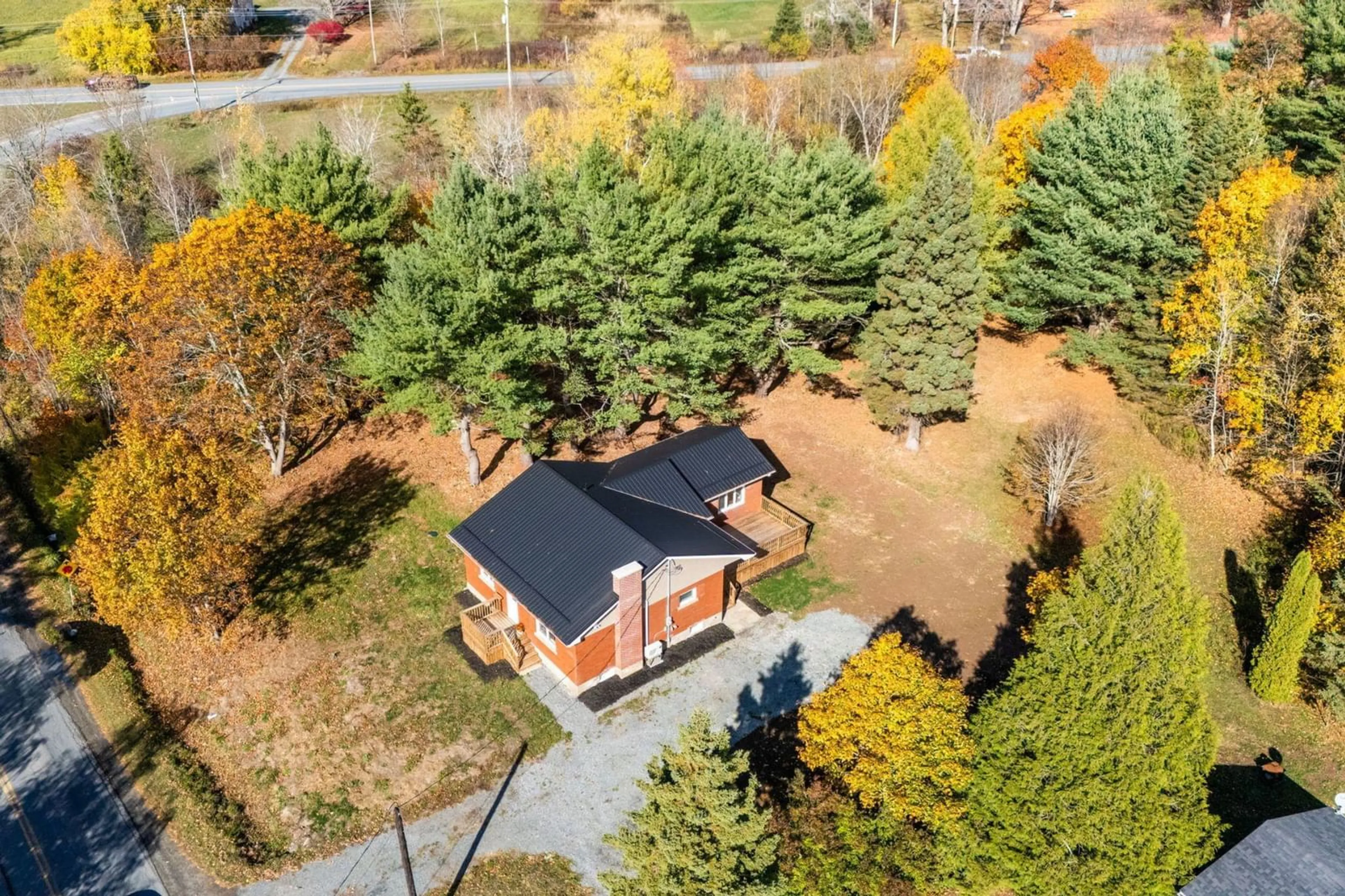A pic from outside/outdoor area/front of a property/back of a property/a pic from drone, unknown for 1649 Avondale Rd, Mantua Nova Scotia B0N 2A0